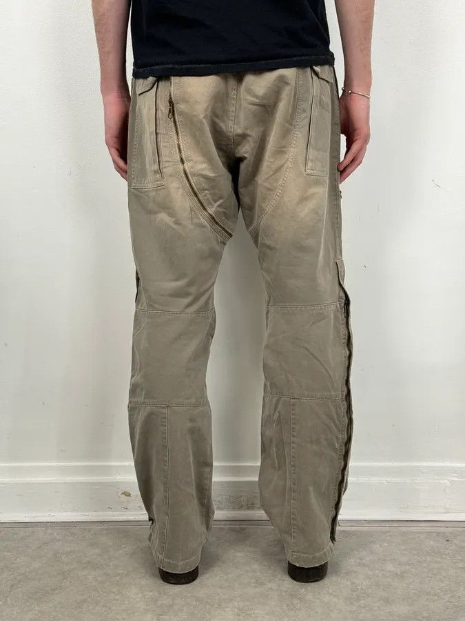Maison Margiela AW2006 Mason’s Ultimate Backzip Green Cargo Pants Size US 32 / EU 48 - 4 Thumbnail
