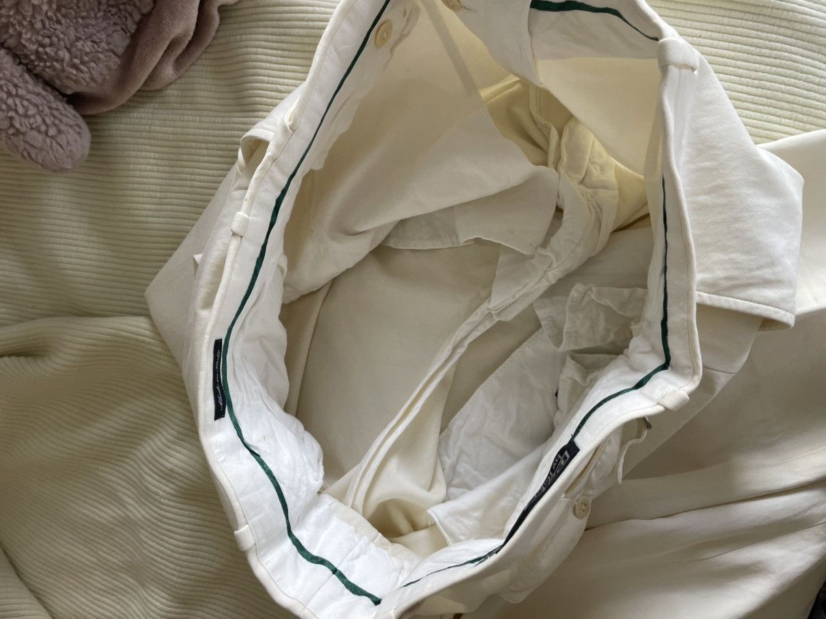 Polo Ralph Lauren Cotton FF trousers Made in Italy Size US 35 - 10 Thumbnail