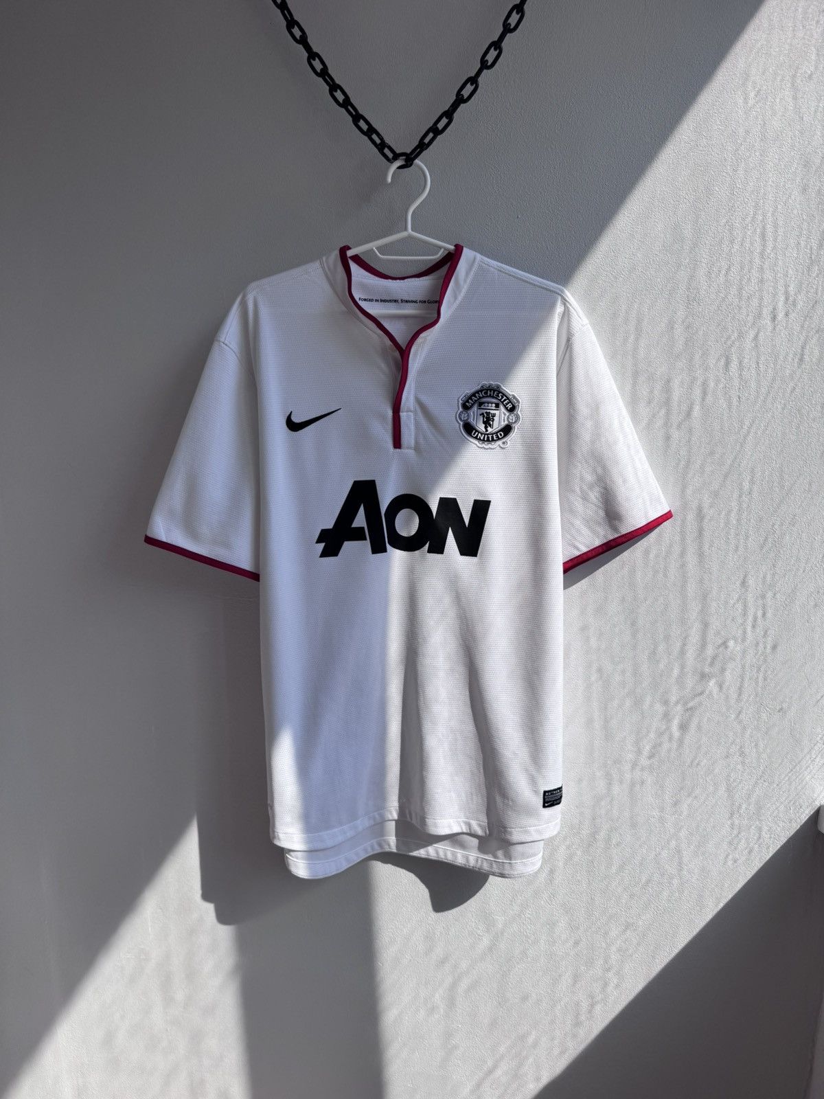 Nike MANCHESTER UNITED 2012 2013 2014 FOOTBAL SHIRT SOCCER JERSEY Size US XL / EU 56 / 4 - 1 Thumbnail