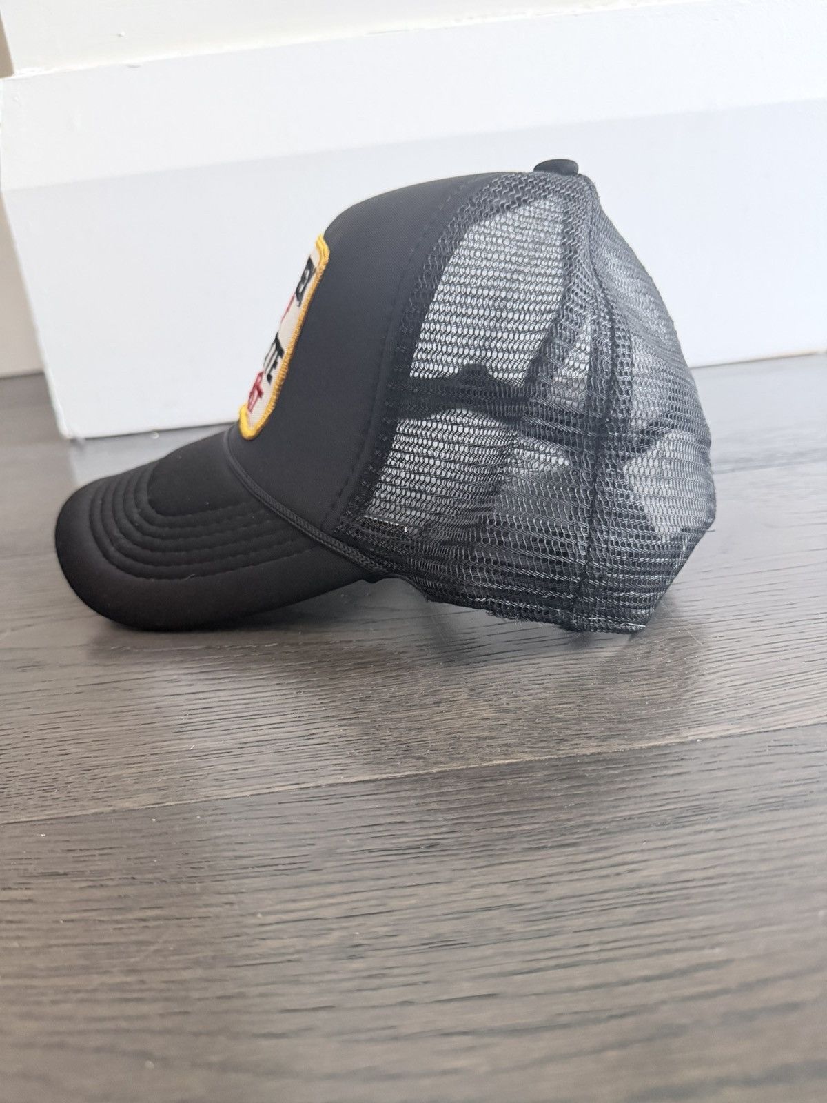 Other Vintage Corvette Patch on New Black Trucker Hat Size ONE SIZE - 3 Thumbnail