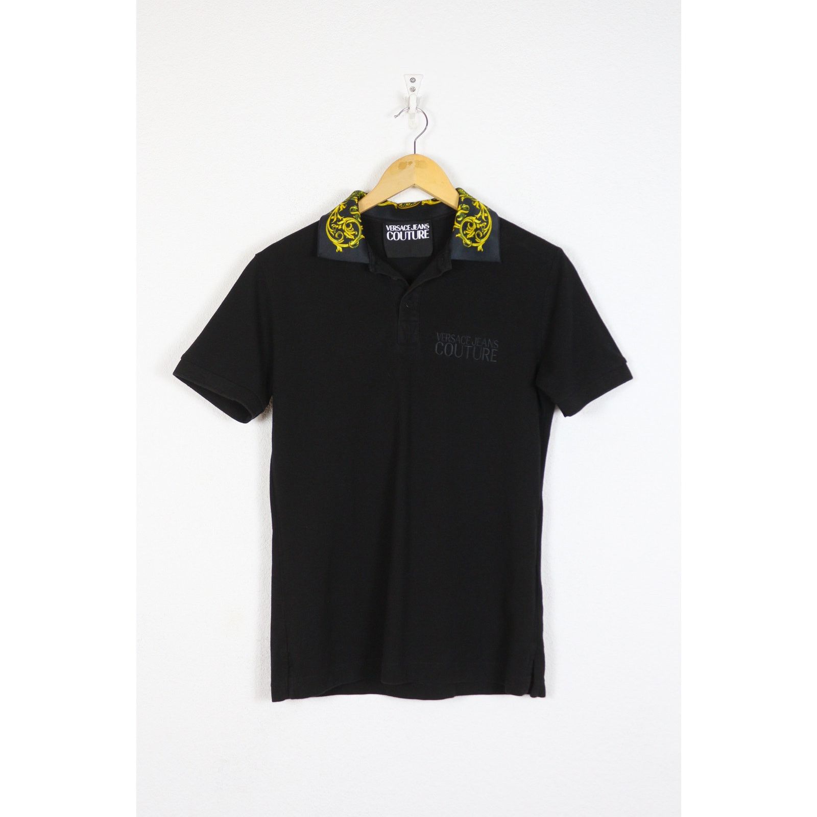 Versace Jeans Couture Versace Jeans Couture Baroque Collar Logo Polo Shirt Rugby Size US XS / EU 42 / 0 - 1 Thumbnail