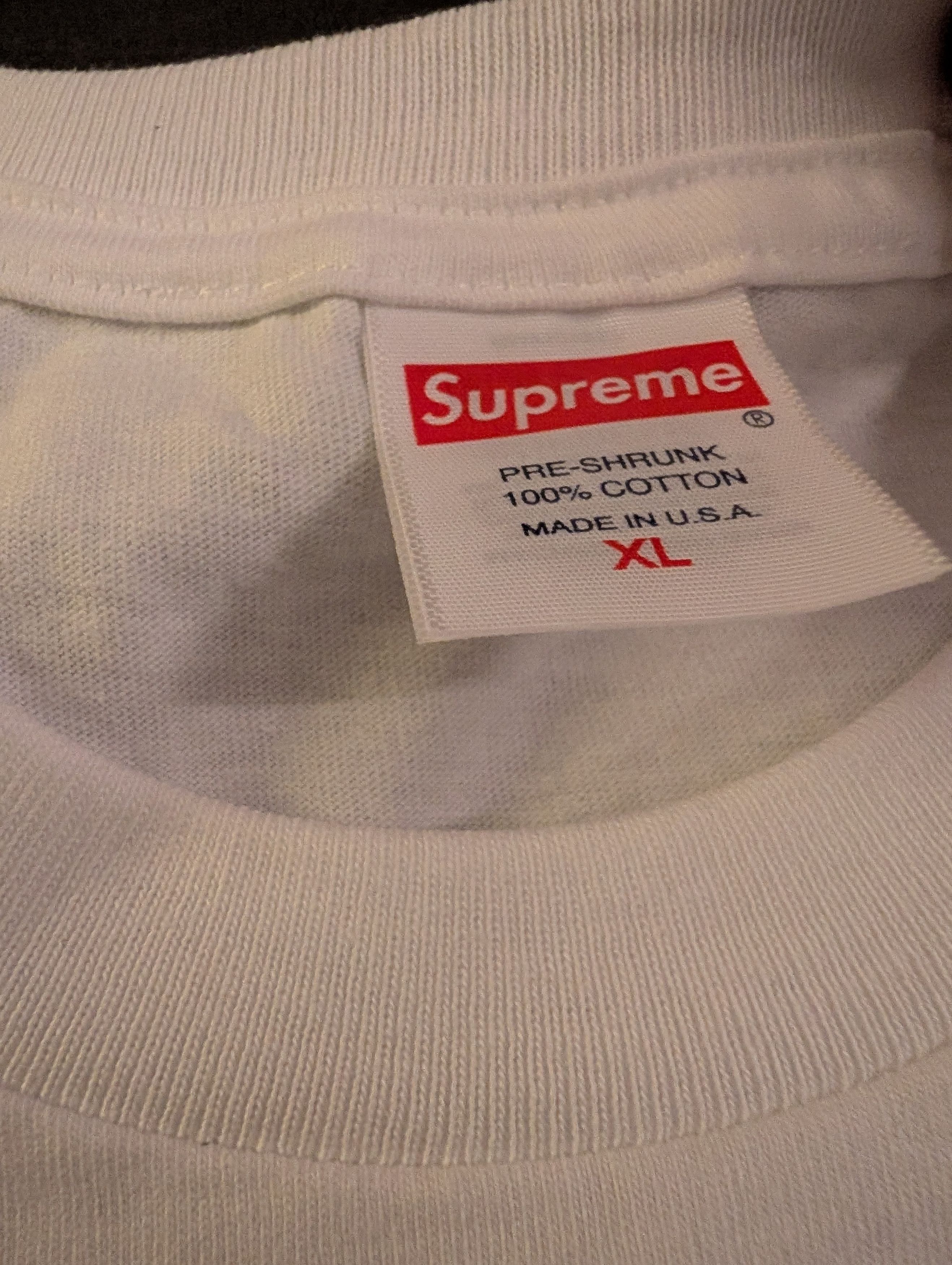 Supreme Supreme Milford Graves Tee XL White FW22 Size US XL / EU 56 / 4 - 5 Thumbnail