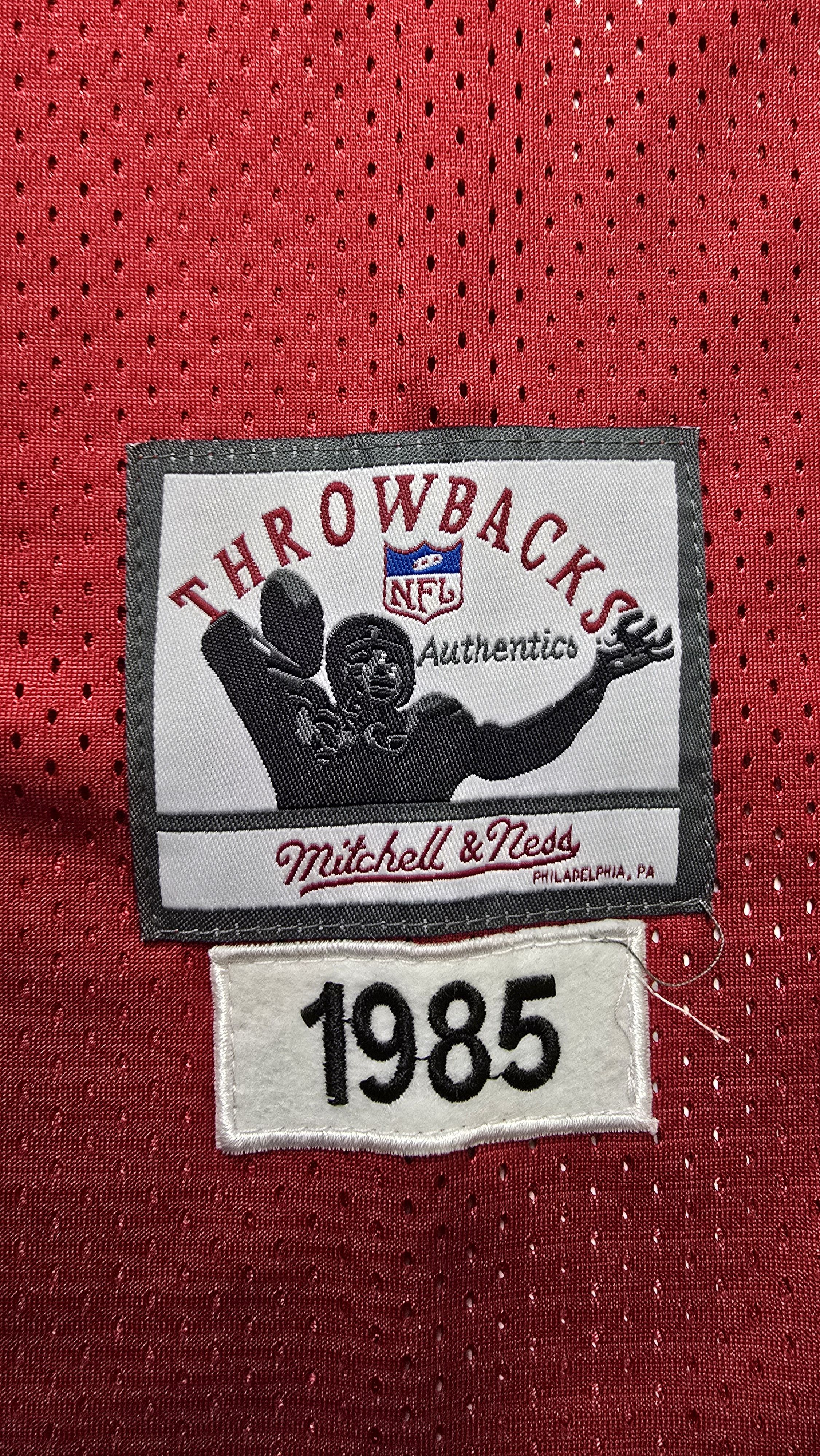 Mitchell & Ness Patriots Irving Fryar 1985 Throwback Stitched Jersey Size 50 Size US L / EU 52-54 / 3 - 15 Thumbnail