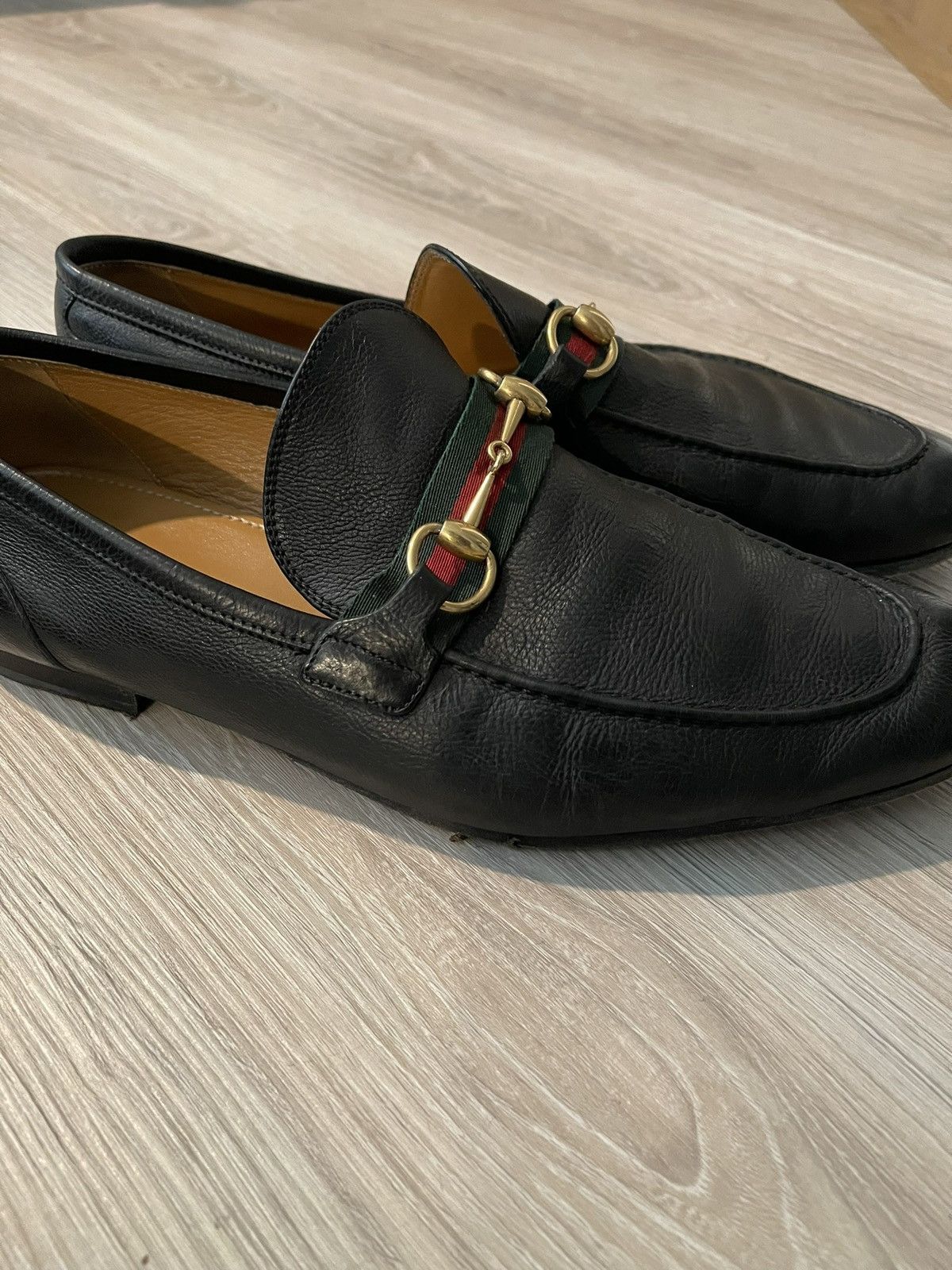 Gucci Gucci Horse Bit loafers Size US 12 / EU 45 - 7 Thumbnail