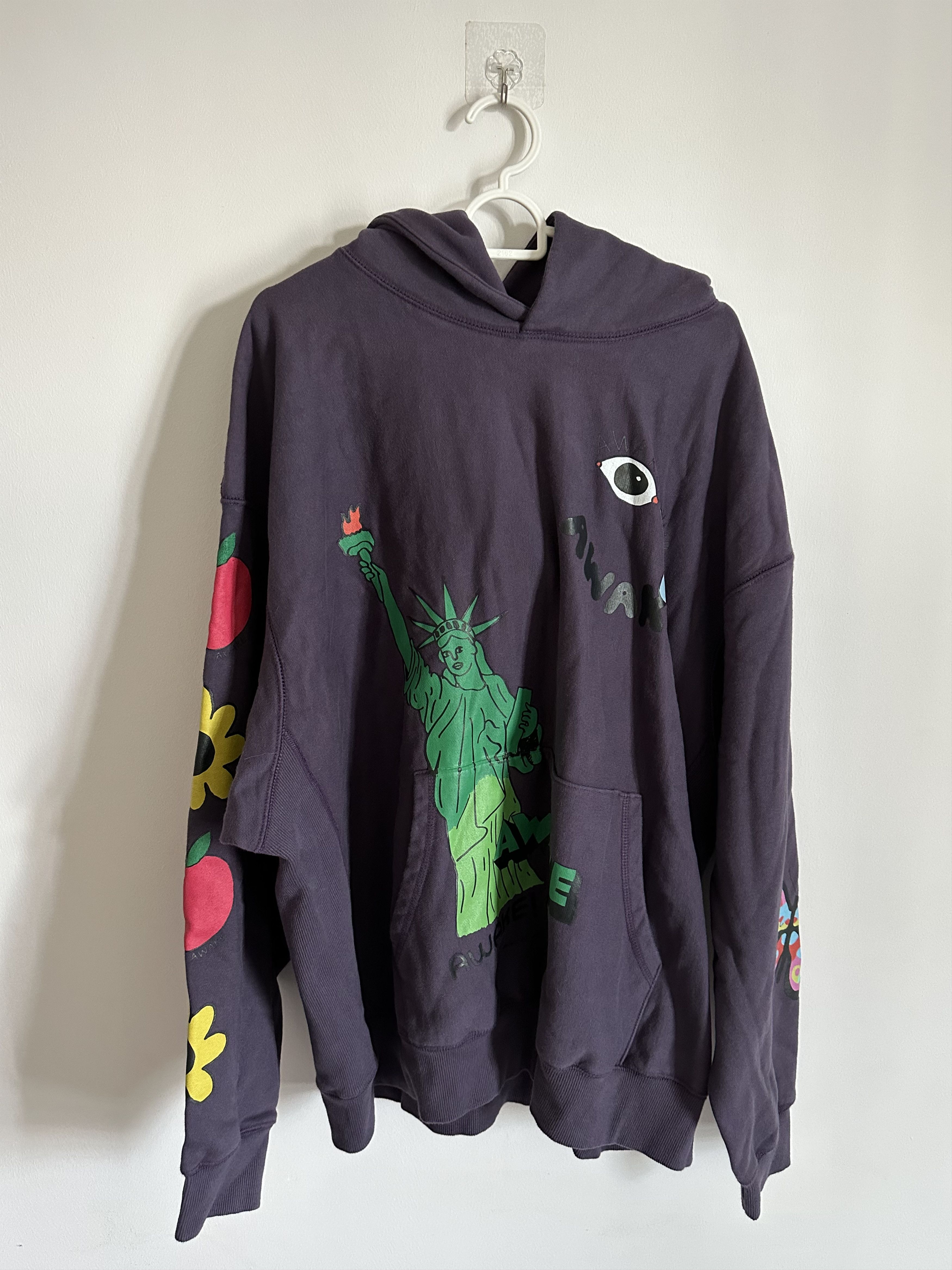 【AWAKE NY】SAN LAZARO HOODIE BLUE Awake NY Blue San Lazaro Hoodie Awake NY
