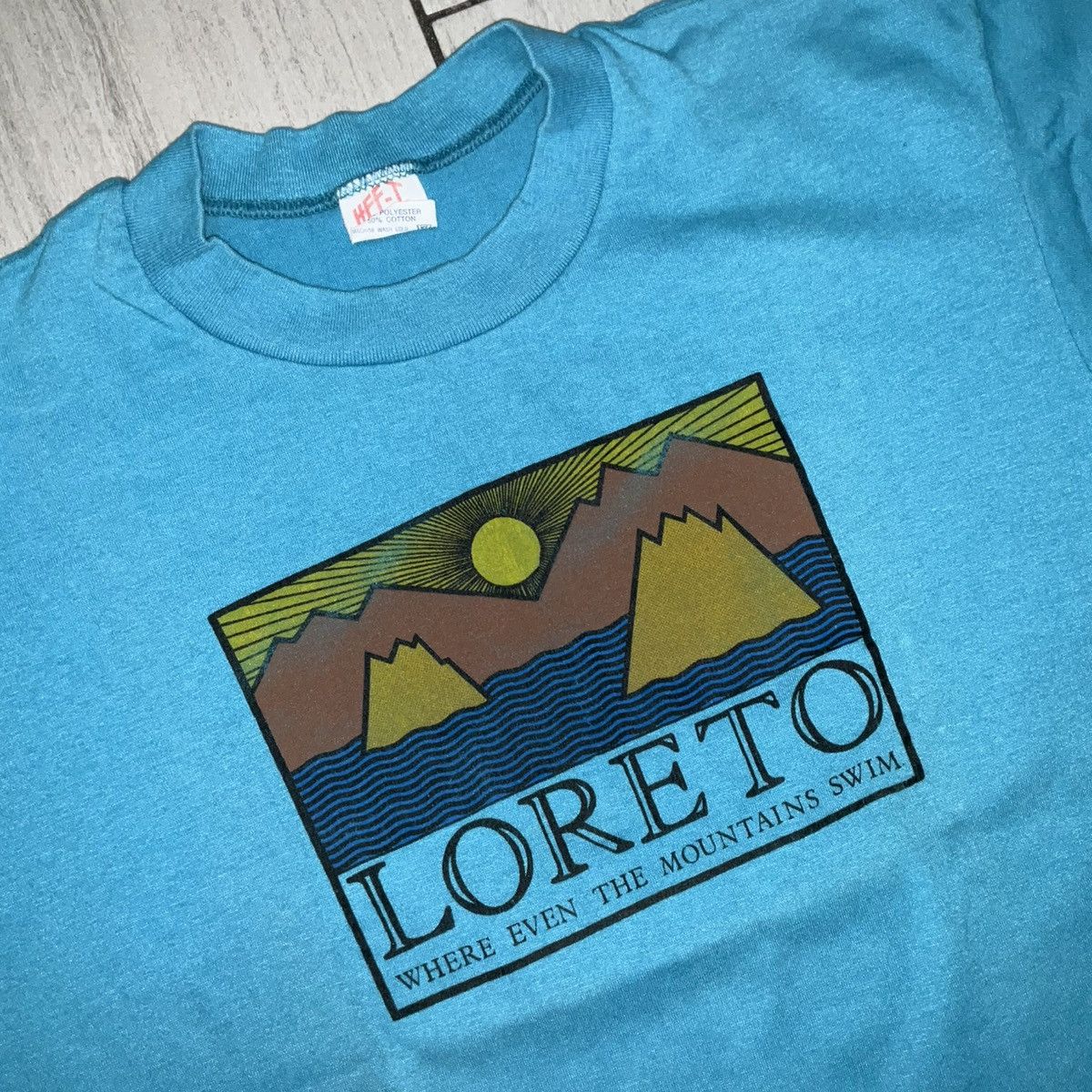 Vintage Vintage Loreto T-shirt Size US S / EU 44-46 / 1 - 1 Thumbnail