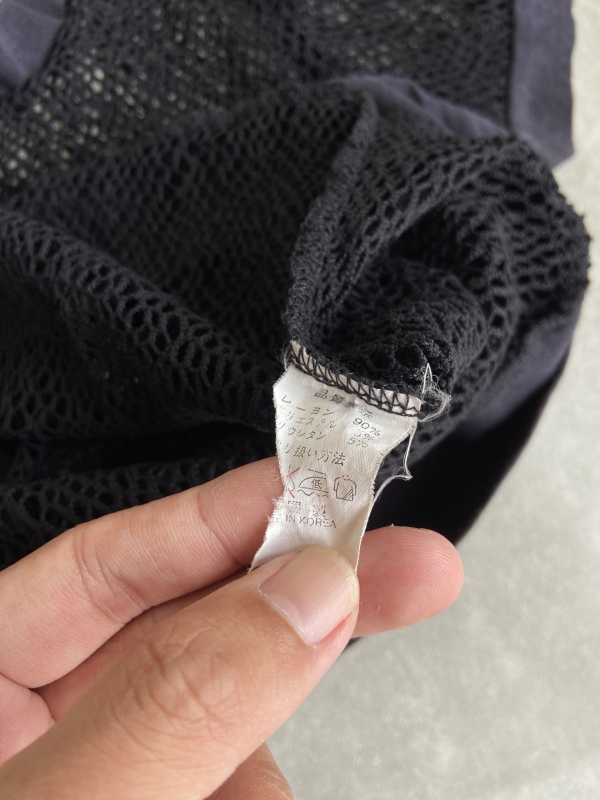 If Six Was Nine × Japanese Brand × Le Grande Bleu (L.G.B.) Michelle Net Shirt Size S / US 4 / IT 40 - 5 Thumbnail