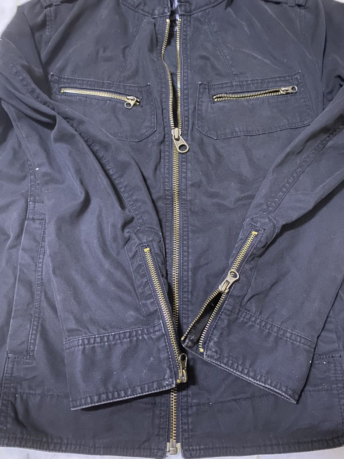 Von Dutch Von Dutch vintage-style biker jacket Size US L / EU 52-54 / 3 - 3 Thumbnail