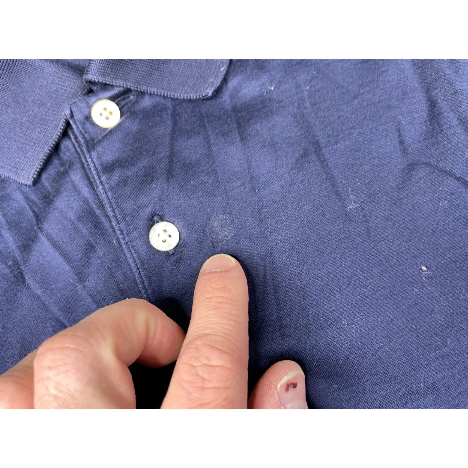 Vintage Masters Polo Shirt Navy Blue XL Men Golf 60’s 2 ply Mercerized Short Sleeve Button Collar Comfort Breathable Athletic Casual Size US XL / EU 56 / 4 - 4 Thumbnail