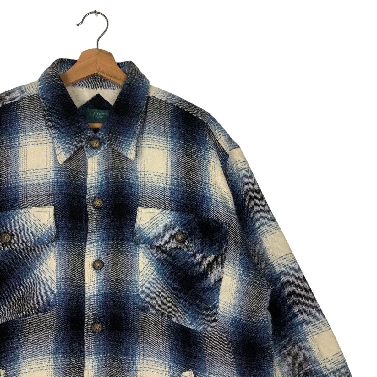 Flannel 🔥90’s Vintage Flannel Jacket Tartan Design Bayleaf Japan Size US L / EU 52-54 / 3 - 5 Thumbnail