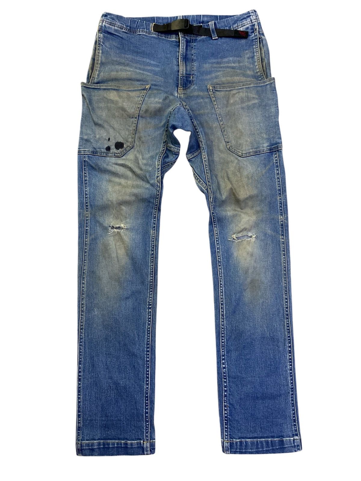 Gramicci × Vintage Rare Vintage Gramicci Distressed Denim Size US 31 - 1 Thumbnail