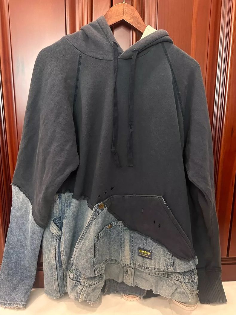 Greg Lauren greg lauren size 1Cowboy patchwork vintage hooded sweatshir Size US S / EU 44-46 / 1 - 1 Thumbnail