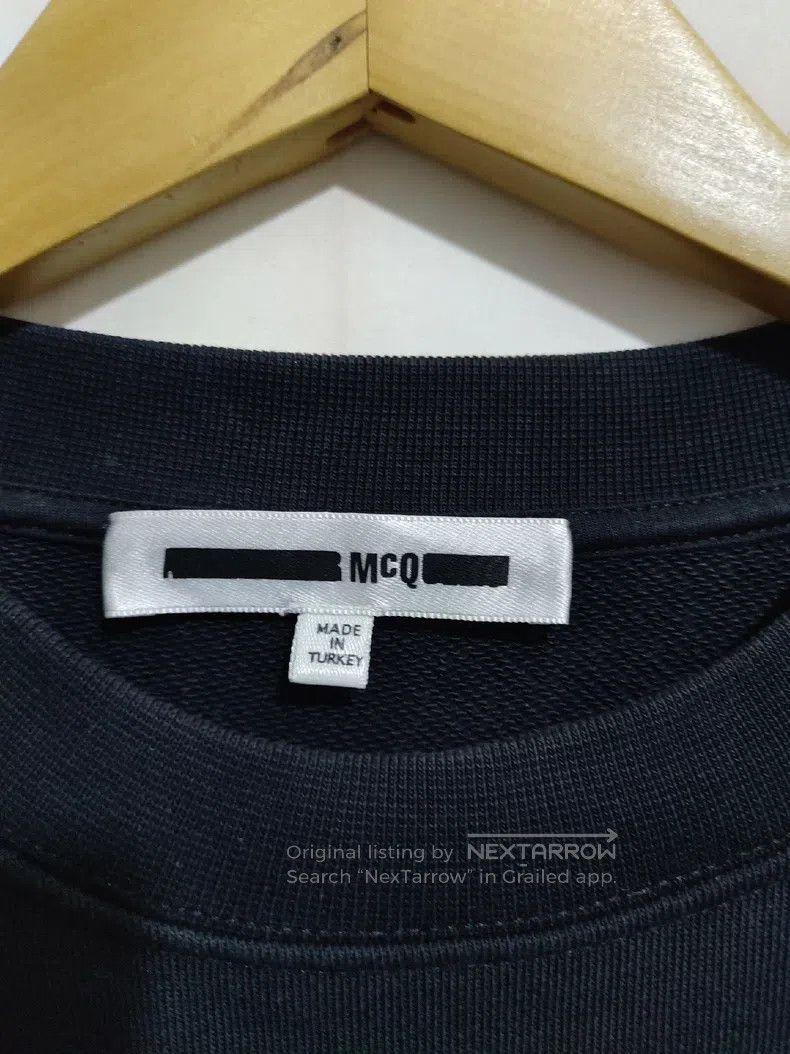 Alexander McQueen Alexander Mcqueen Black sweatshirt Size US S / EU 44-46 / 1 - 3 Thumbnail