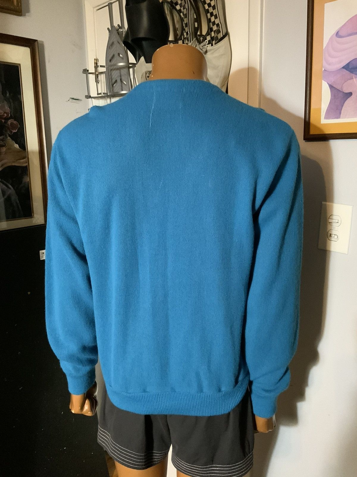 Sears × Vintage VTG 60s 70s Kings Road Sears Rockabilly Cardigan Sweater Size US L / EU 52-54 / 3 - 8 Thumbnail