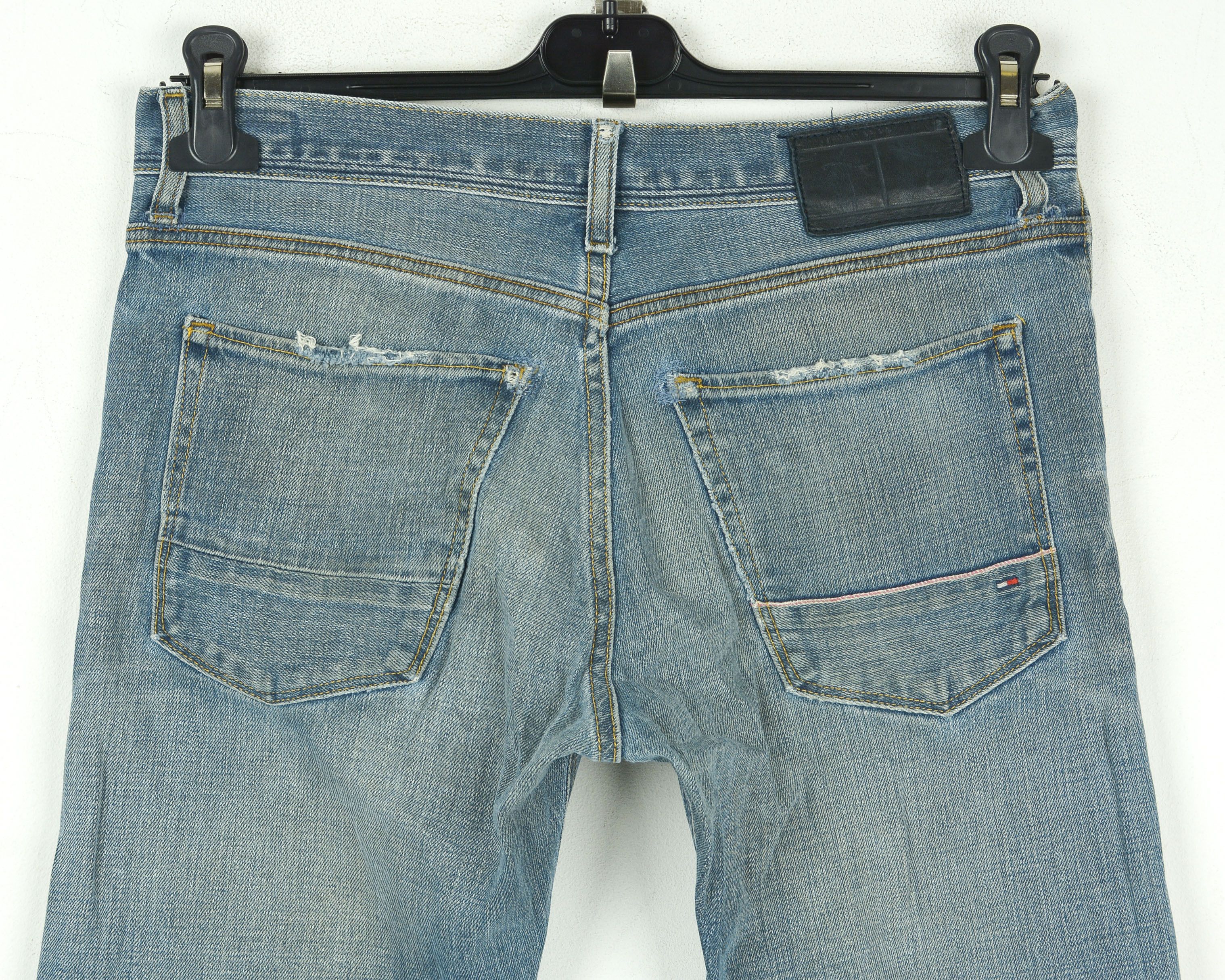Tommy Hilfiger Bleecker W31 L32 Jeans Denim Pants Straight Stretch Size US 31 - 4 Thumbnail