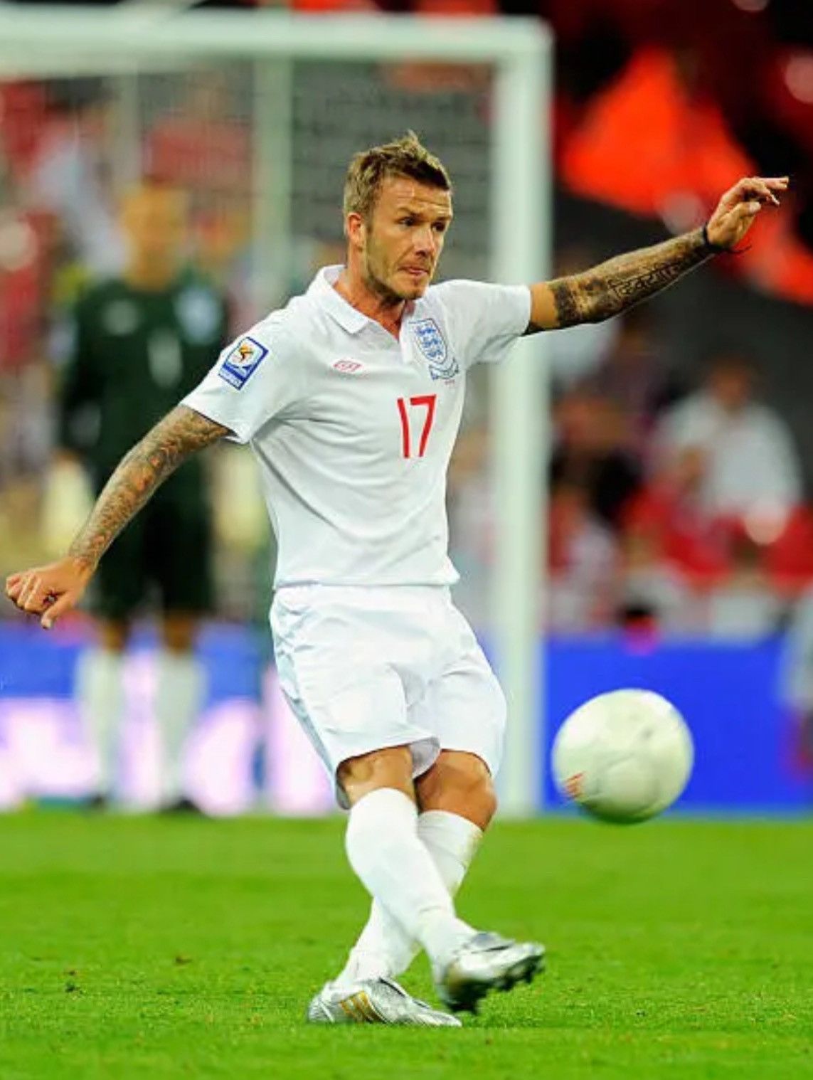 Umbro Umbro David Beckham England jersey World Cup 2010 Qualifier Size US XXL / EU 58 / 5 - 2 Thumbnail