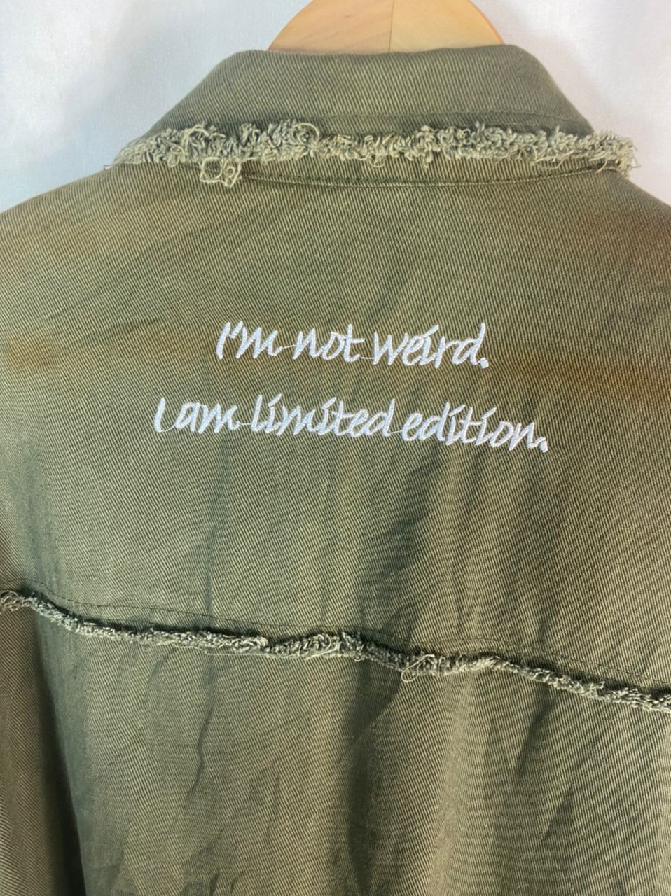 Other Unbrand back spellout snap button croptop shirt Size L / US 10 / IT 46 - 7 Thumbnail