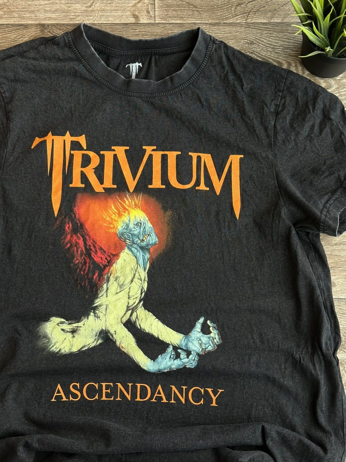 Band Tees 🔥 Trivium Ascendancy Heavy Metal Band Album T Shirt Records Size US L / EU 52-54 / 3 - 2 Thumbnail