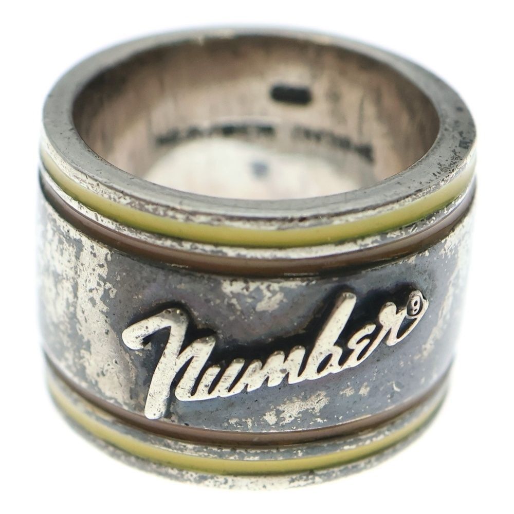 Number (N)ine .925 Silver Fender Logo Ring Size ONE SIZE - 1 Thumbnail