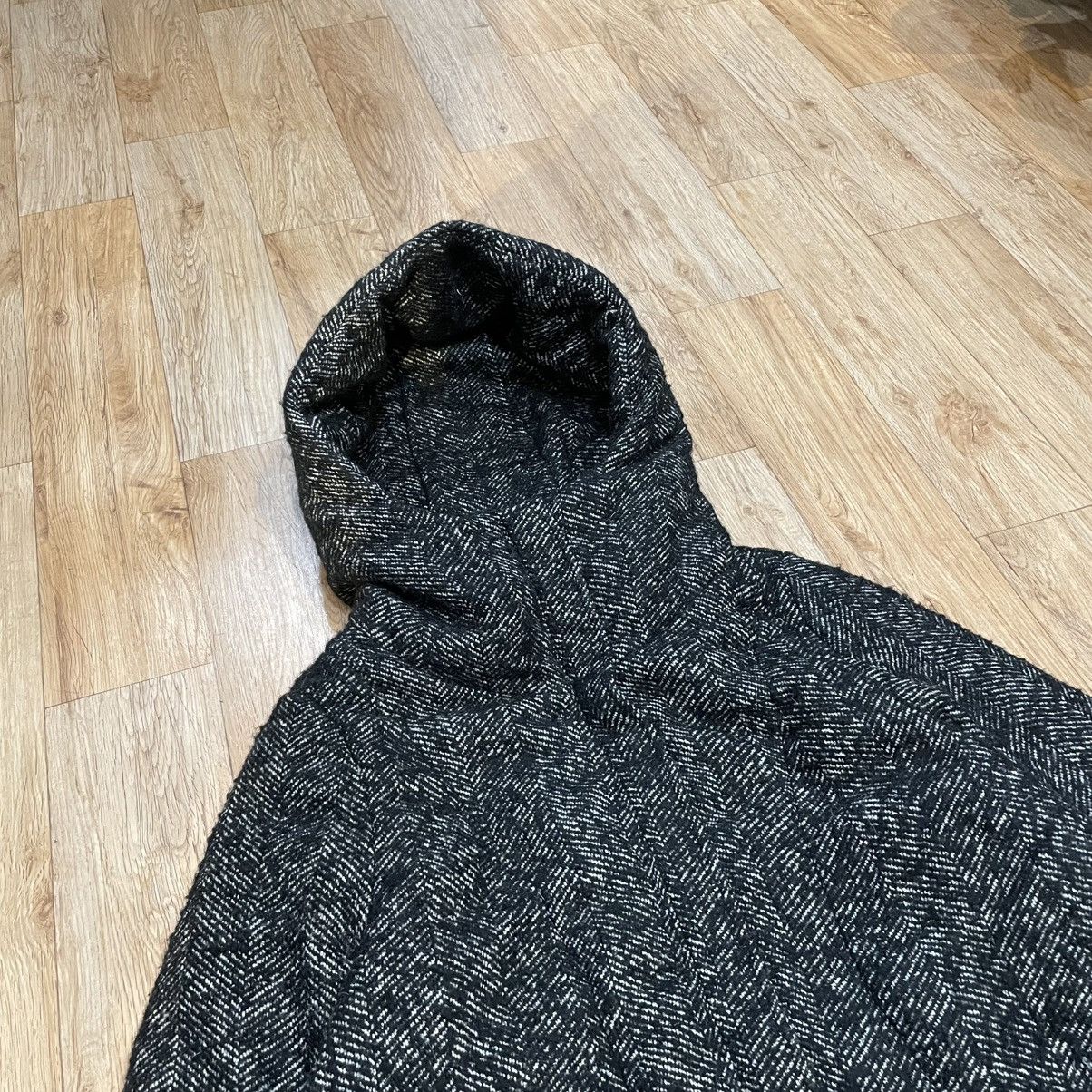 Japanese Brand 2000s SLY Wool - Blend Herringbone Pattern Down Coat Size US S / EU 44-46 / 1 - 2 Thumbnail