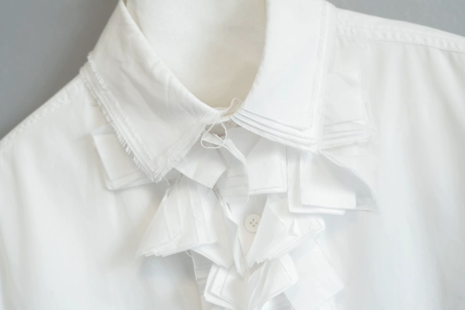 Yohji Yamamoto Yohji Yamamoto 15AW Triple Collar Multi Shirt Sz2 Size US M / EU 48-50 / 2 - 3 Thumbnail