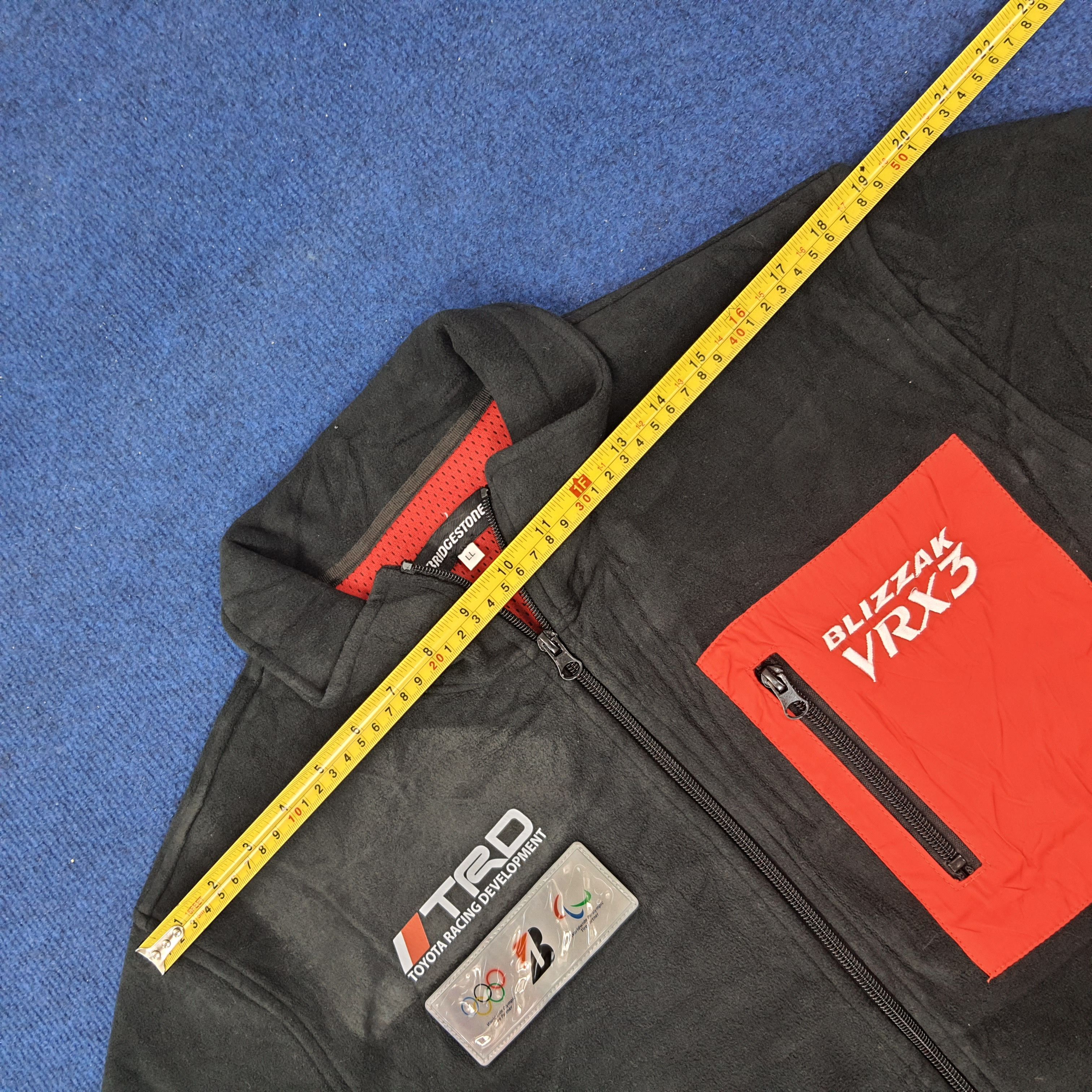 Japanese Brand × Vintage Vintage TRD Toyota Motor Sports Jacket C233N1 Size US M / EU 48-50 / 2 - 9 Thumbnail