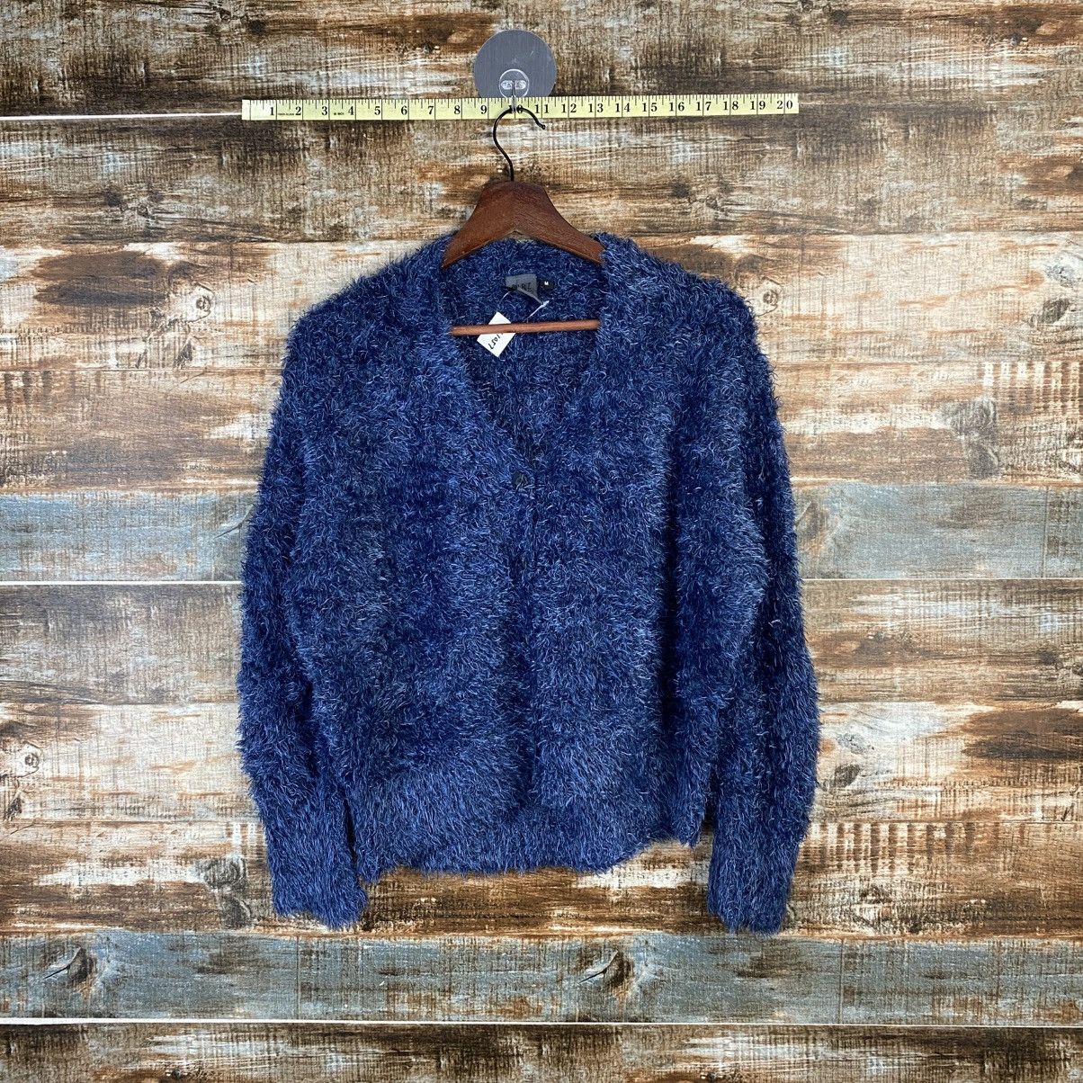 Japanese Brand DL Dirz Blue Fur shaggy Mohair Knitwear #C1057 Size M / US 6-8 / IT 42-44 - 1 Thumbnail