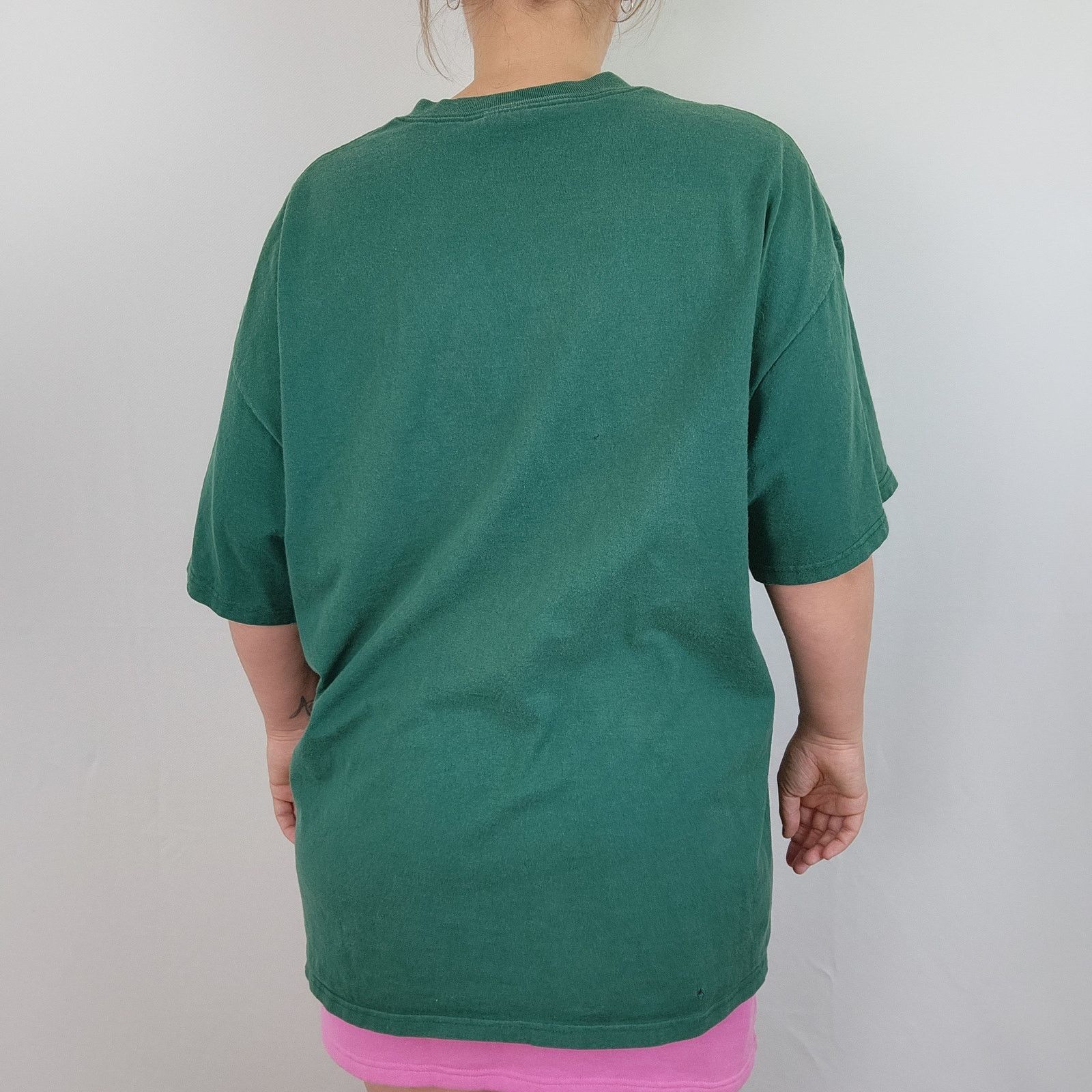Anvil Vintage 90s Green Wolf Anvil T-Shirt XXL Size US XXL / EU 58 / 5 - 6 Thumbnail