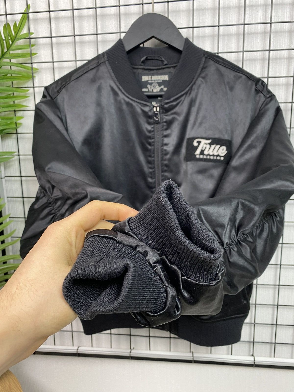 True Religion True Religion Script Bomber Jacket Women S oversized Black Size S / US 4 / IT 40 - 7 Thumbnail