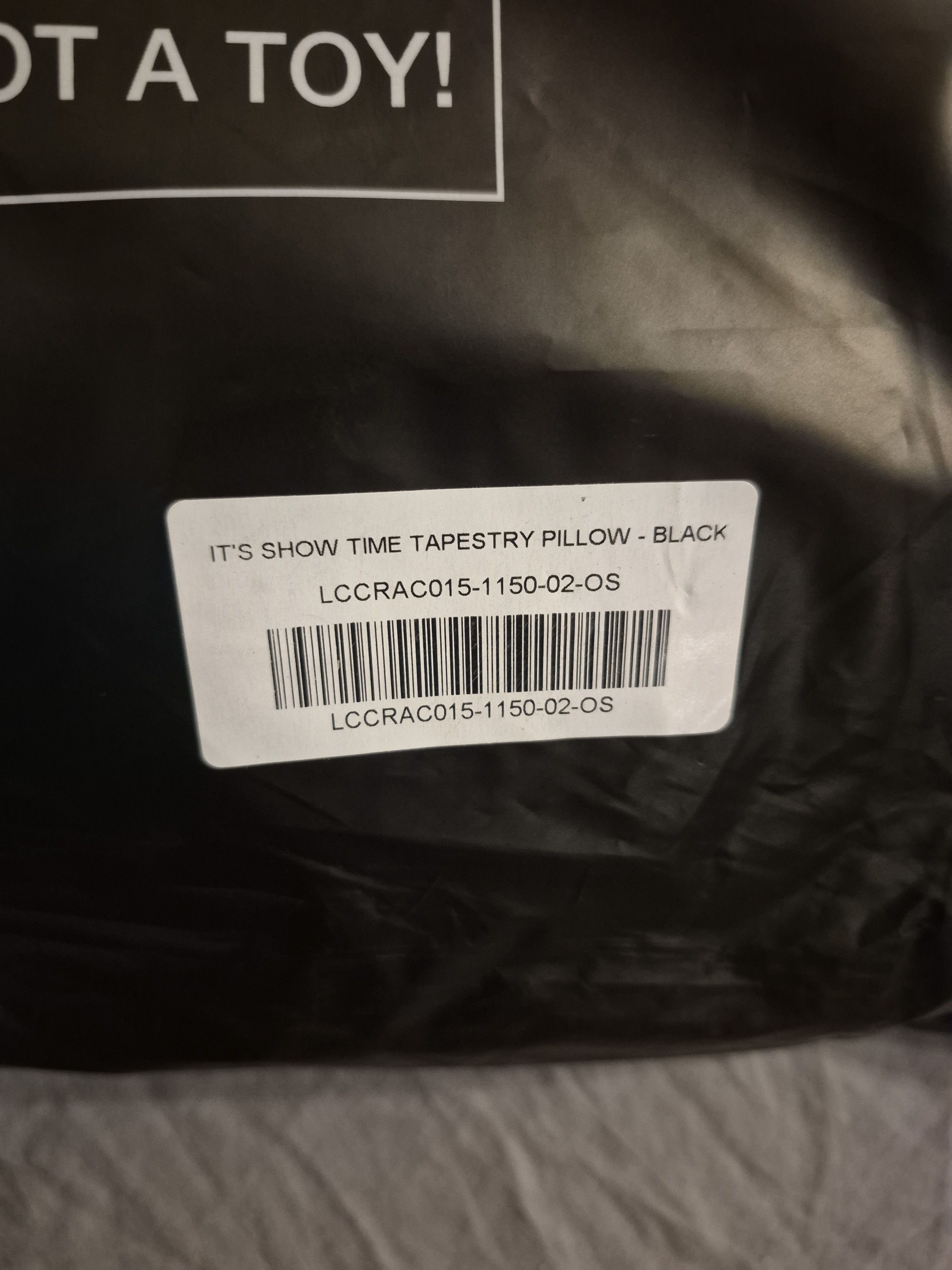 Civil Regime Civil Regime x BeetleJuice Collab "Its Showtime" Pillow Size ONE SIZE - 4 Thumbnail