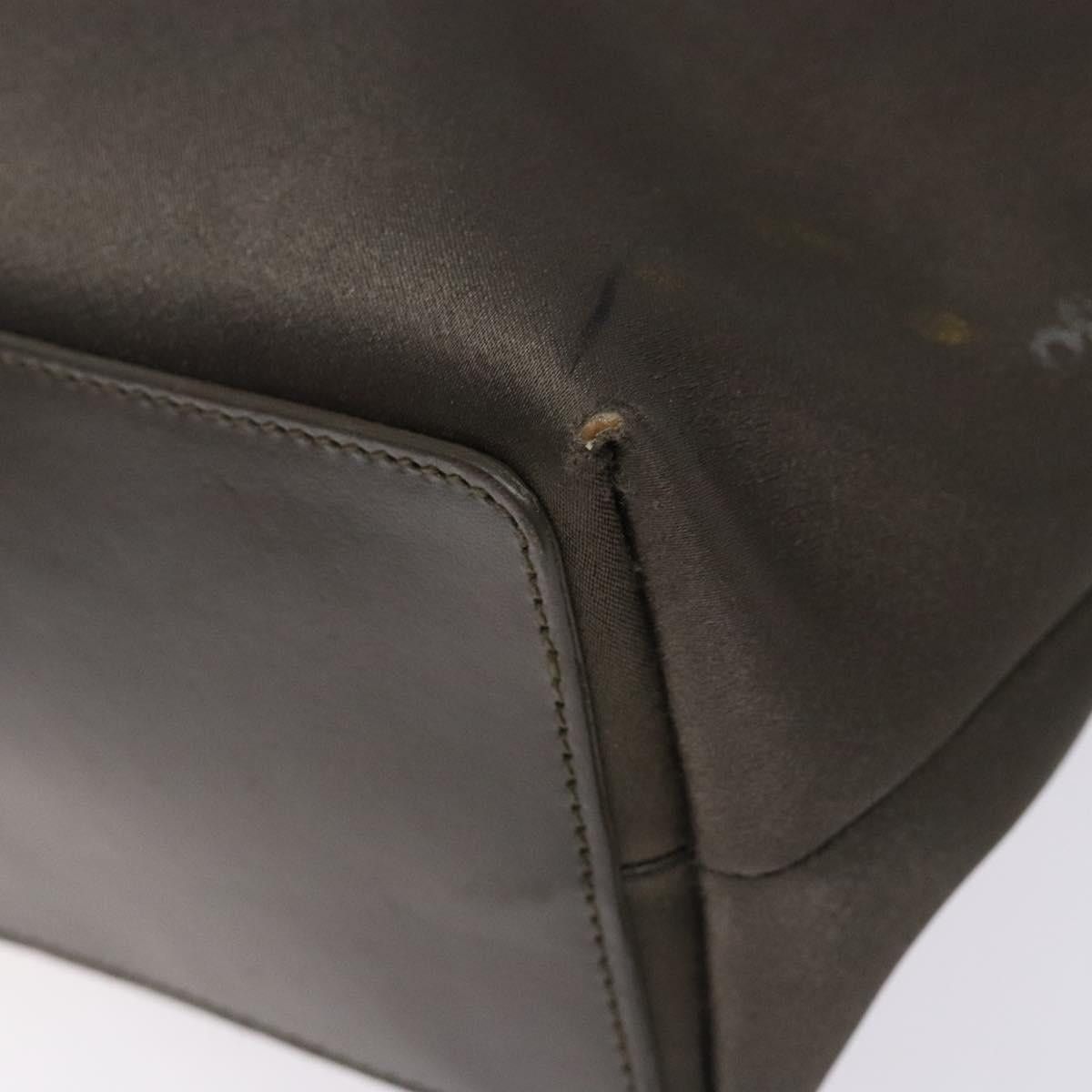 Gucci GUCCI Tote Bag Satin Brown Silver 002 002 Size ONE SIZE - 10 Thumbnail