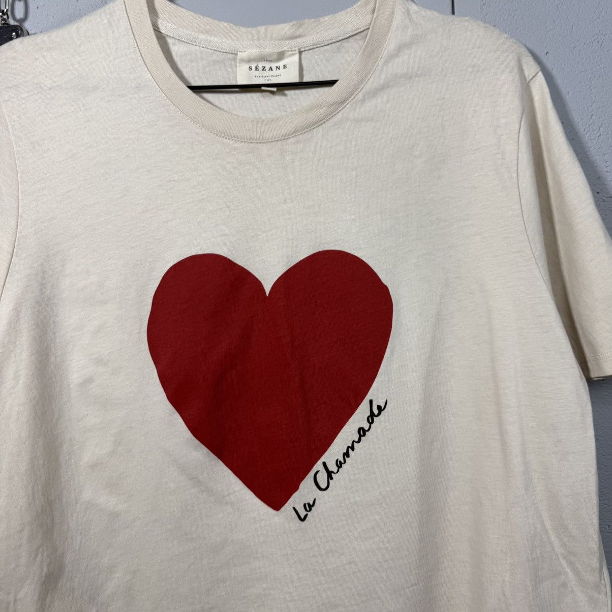 Sezane Vintage Sezane T-Shirt Size L / US 10 / IT 46 - 2 Thumbnail