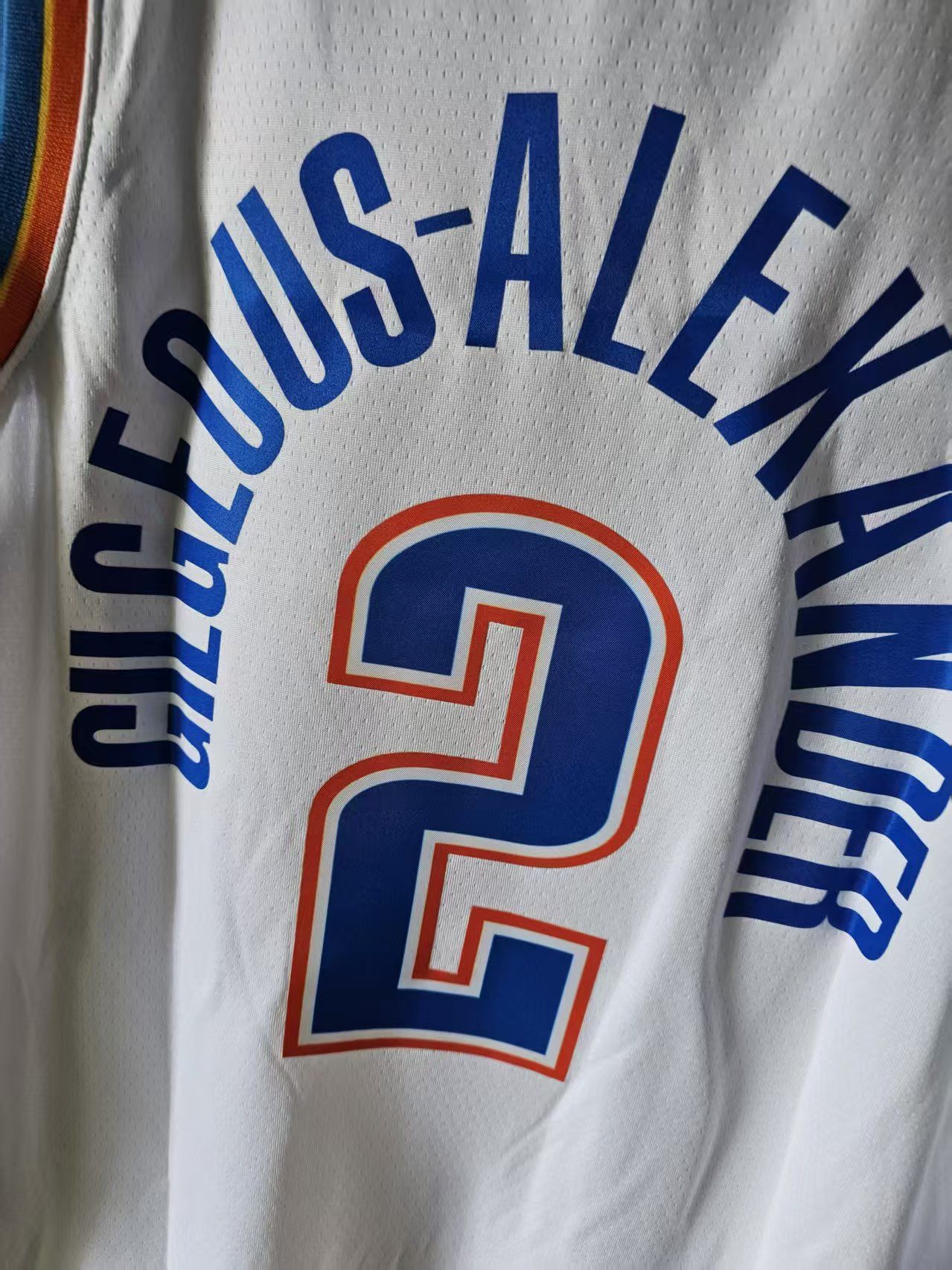 NBA Oklahoma City Thunder 2 Shai Gilgeous-Alexander Jersey White Size US S / EU 44-46 / 1 - 4 Thumbnail