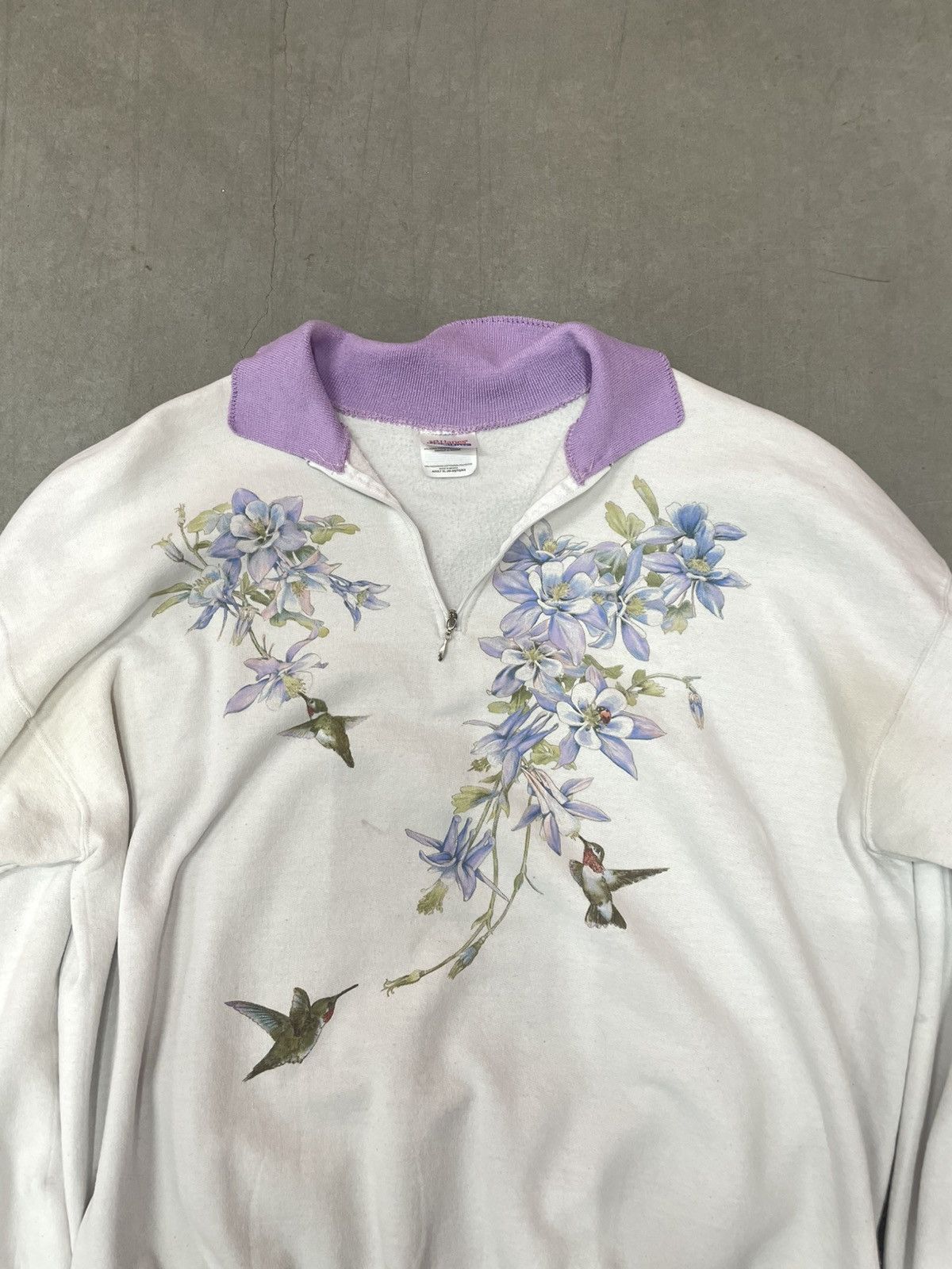 Hanes Crazy Vintage hanes quarter zip Size US XL / EU 56 / 4 - 4 Thumbnail