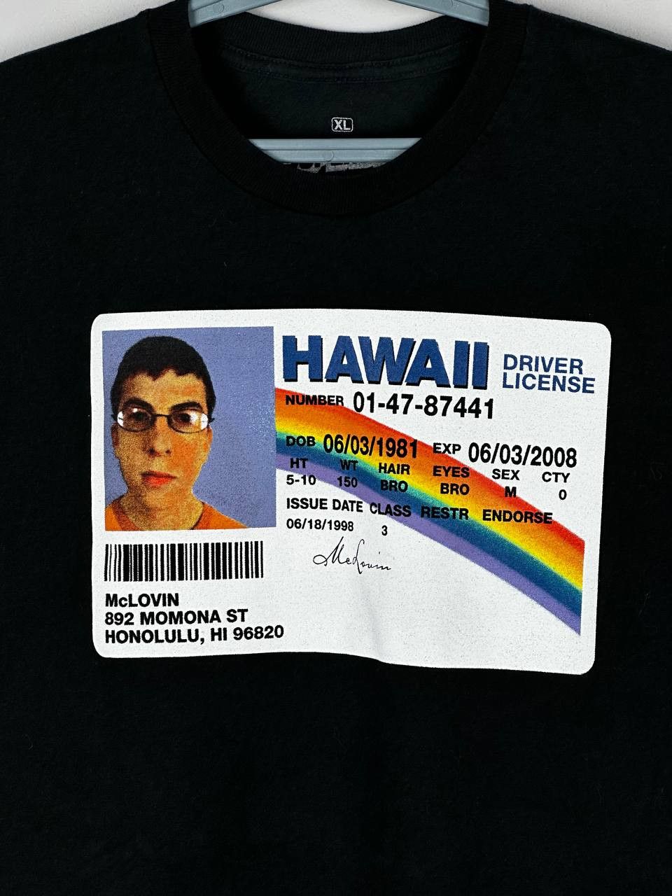 Vintage Vintage Superbad Movie 2007 McLovin T Shirt Size XL Size US XL / EU 56 / 4 - 4 Thumbnail