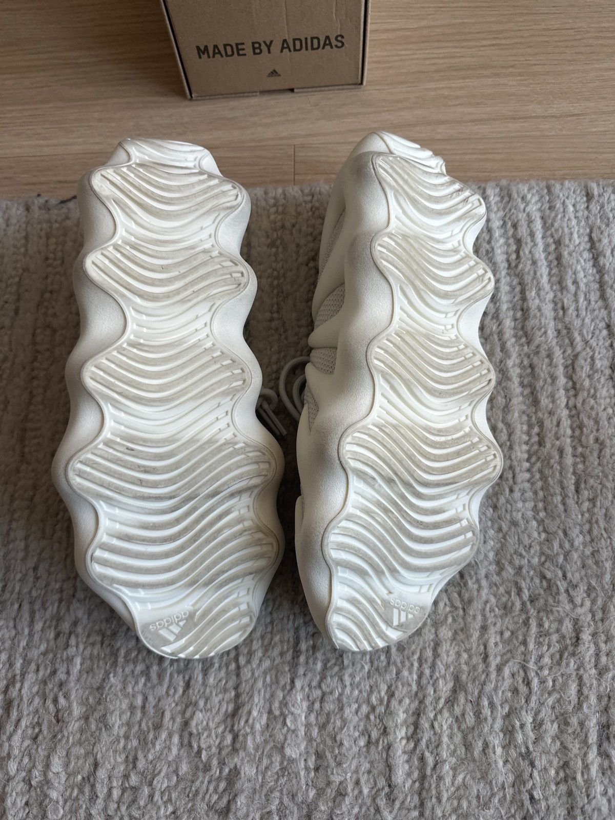 Adidas × Yeezy Adidas 450 Cloud White Size US 13 / EU 46 - 6 Thumbnail