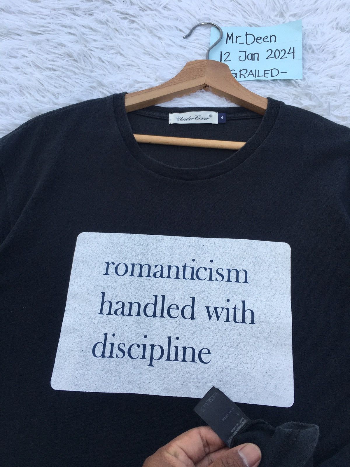 Undercover Rare Undercover ‘Romanticism handled with discipline’ Tee Size US L / EU 52-54 / 3 - 9 Thumbnail