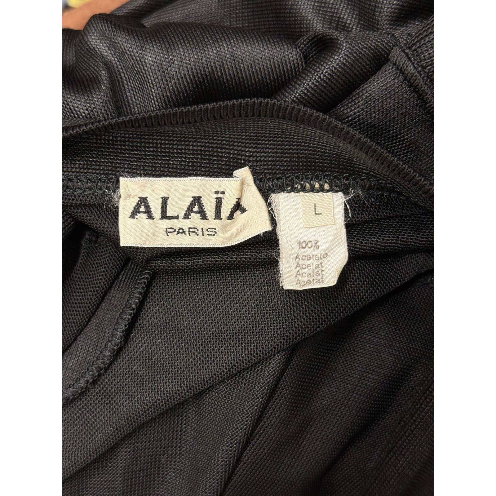 Alaia A/W1986 Alaia runway midi dress Size L / US 10 / IT 46 - 7 Thumbnail