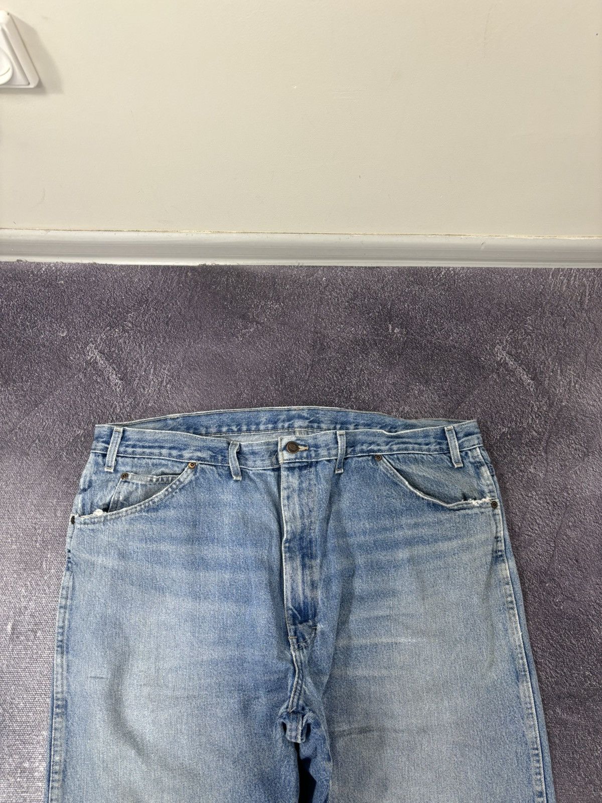 Dickies Vintage Dickies Y2K Faded Light Blue Denim Hype Baggy Jeans Size US 44 / EU 60 - 11 Thumbnail