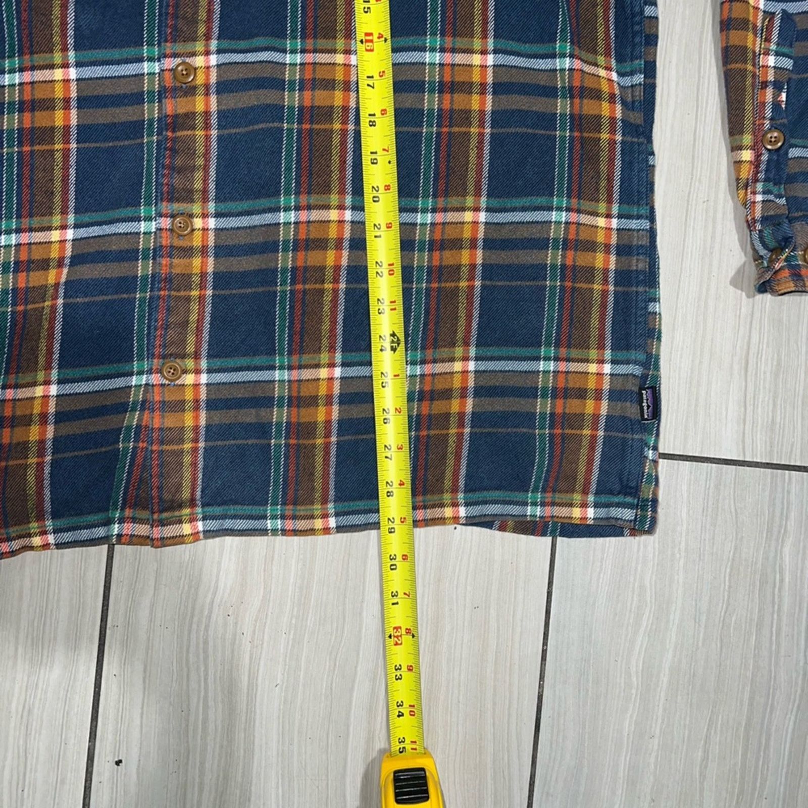 Patagonia Patagonia Organic Cotton Plaid Button-Up Shirt Size US XL / EU 56 / 4 - 5 Thumbnail