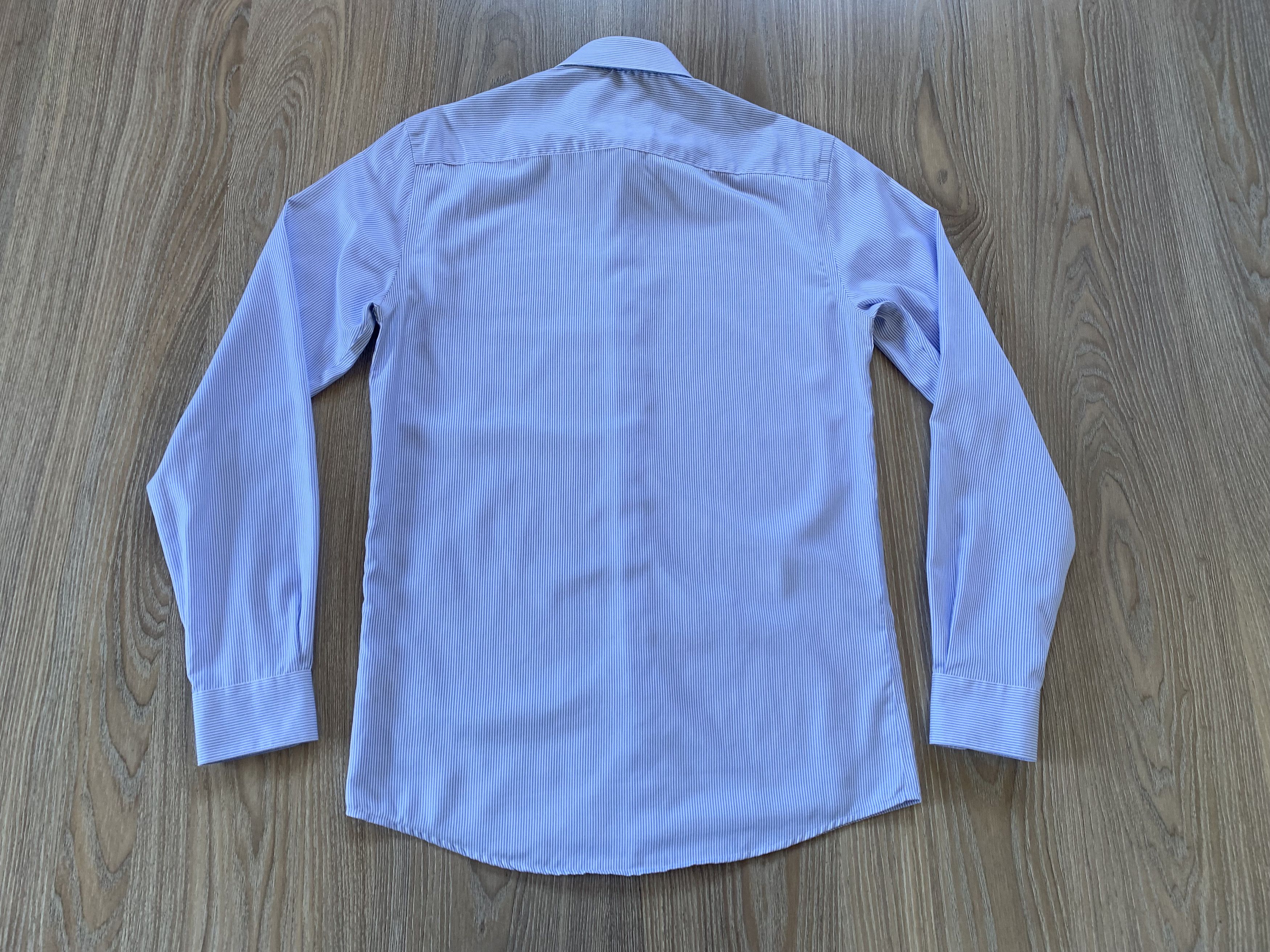 Lindbergh Lindbergh Premium Cotton 2 Ply Stripe Business Shirt Size US S / EU 44-46 / 1 - 3 Thumbnail