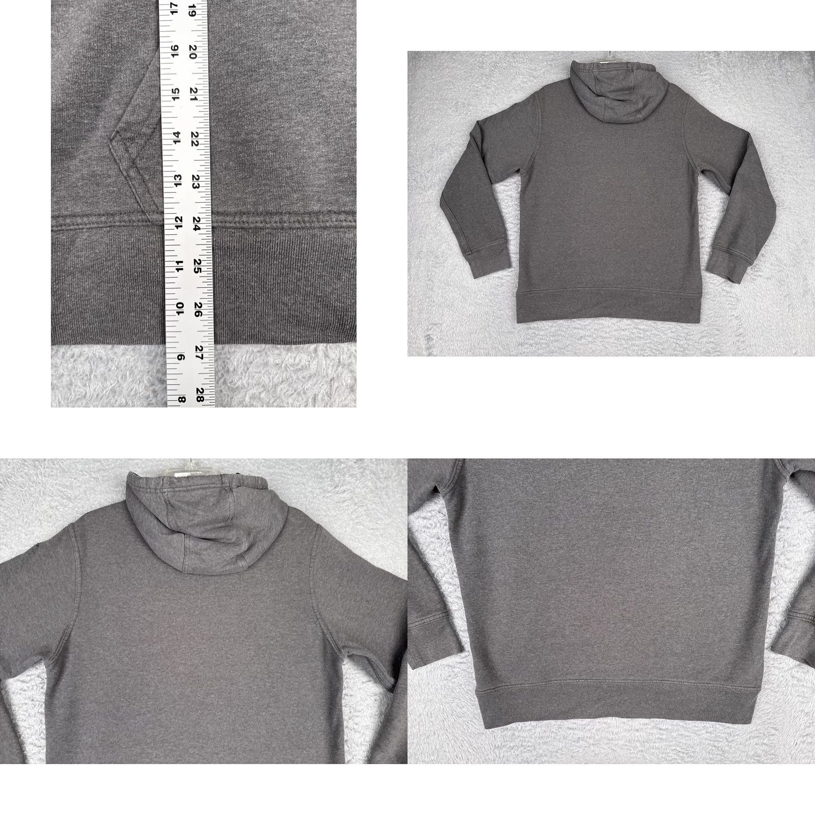 The North Face The North Face Hoodie Mens Medium Gray Half Dome Logo Pullover Sweatshirt Fleece Size US M / EU 48-50 / 2 - 9 Thumbnail