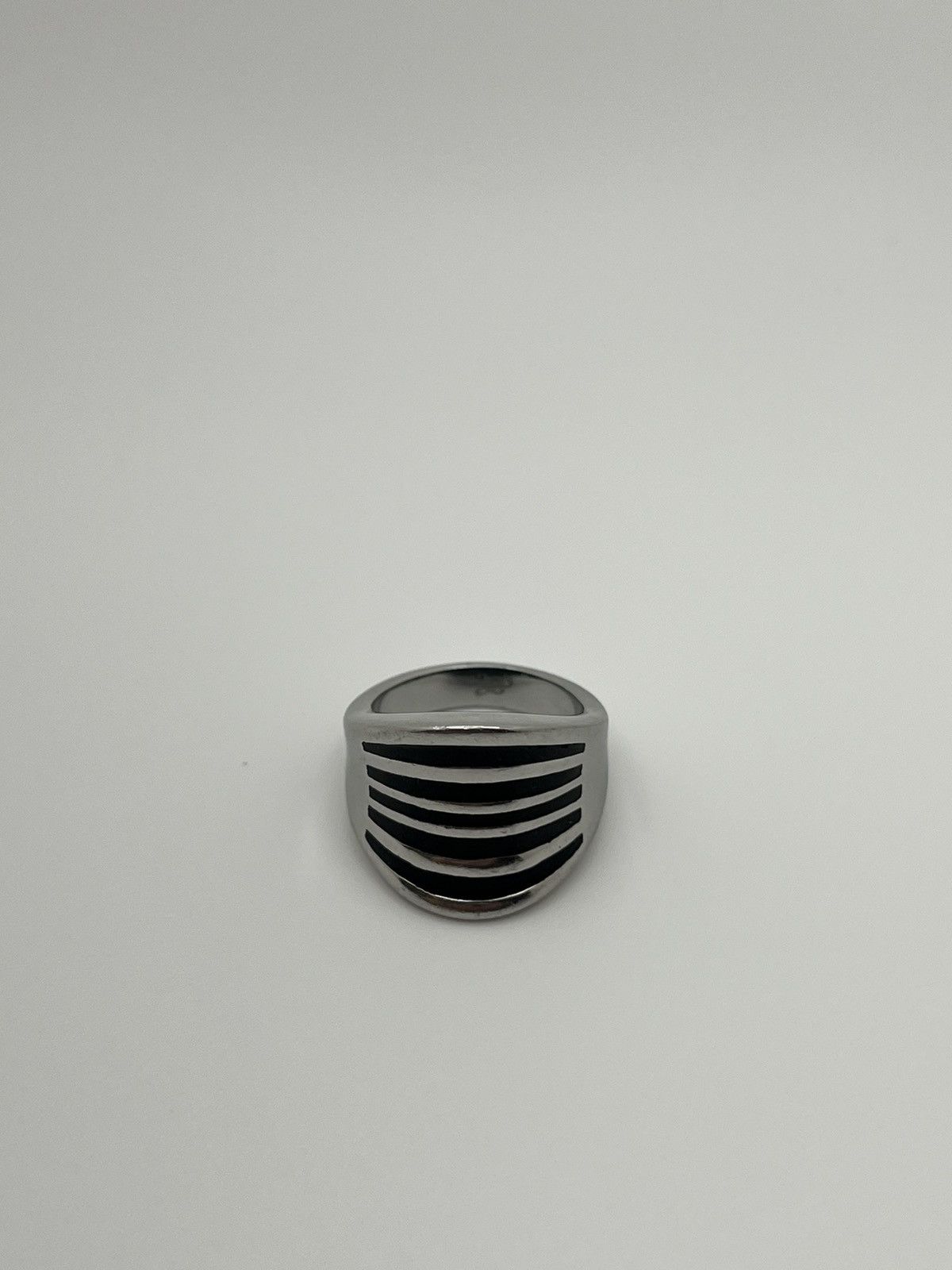 Vintage Stainless Steel Ring Size ONE SIZE - 2 Thumbnail
