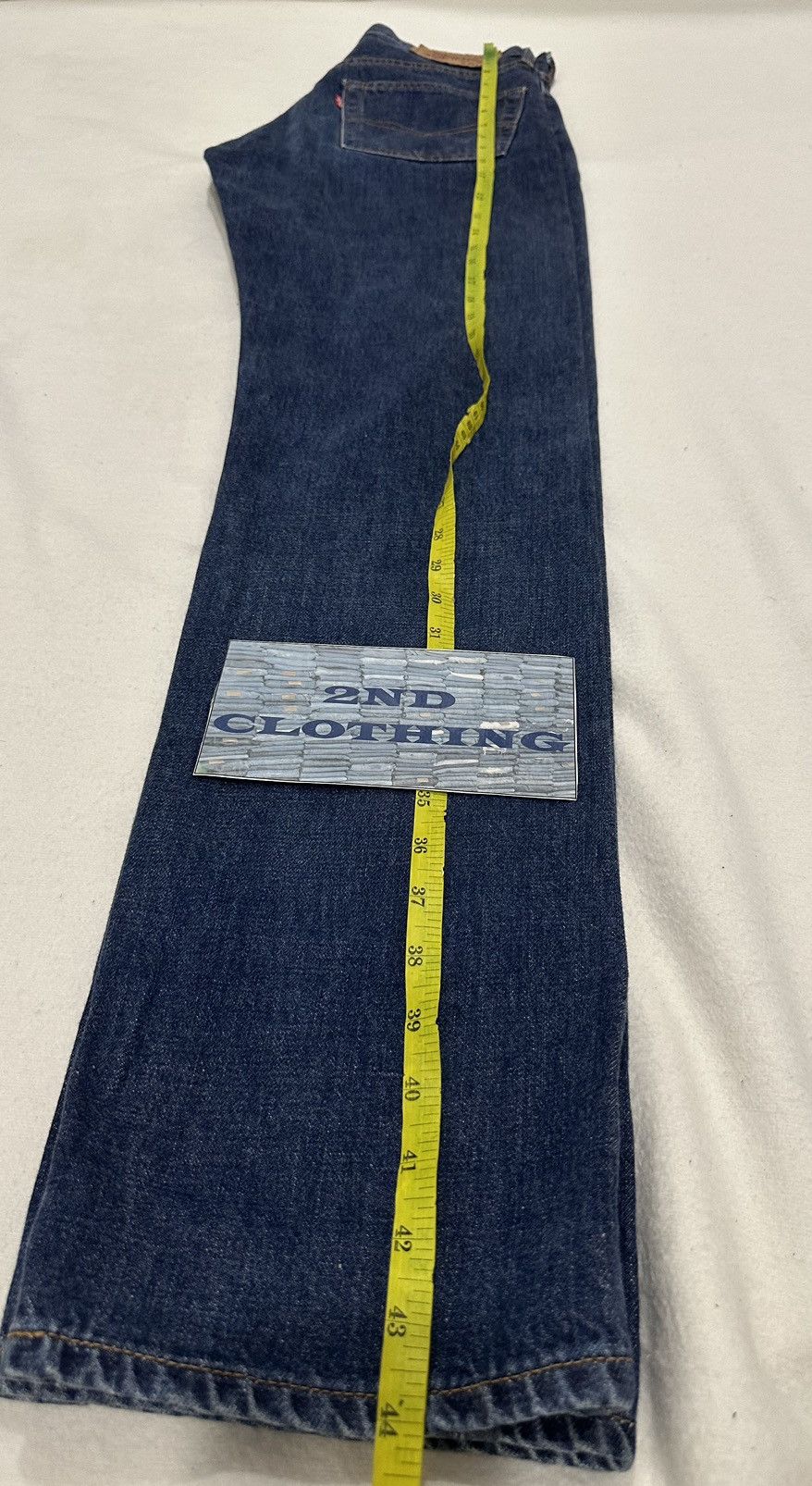 Edwin × Lee × Levi's Vintage Clothing LEVIS 502 BIG E SELVEDGE VINTAGE 1995 Size US 28 / EU 44 - 10 Thumbnail