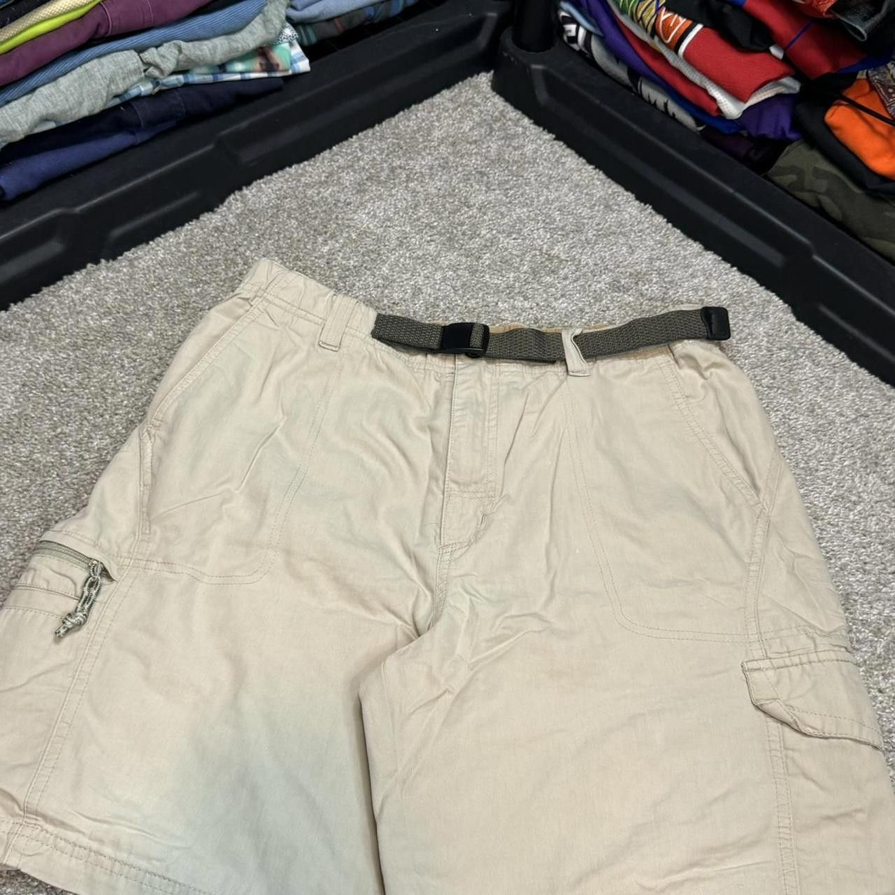 Columbia × Vintage Columbia 9” Inseam Baggies Lined Nylon Cargo Shorts Size US 32 / EU 48 - 2 Thumbnail