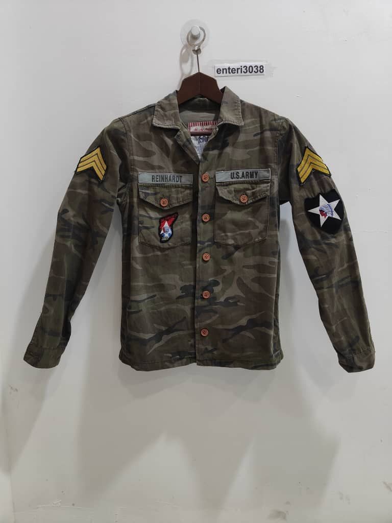 Other VINTAGE John lennon US ARMY VINTAGE REVOLUTION OLIVE FATIGUE Size US S / EU 44-46 / 1 - 2 Thumbnail