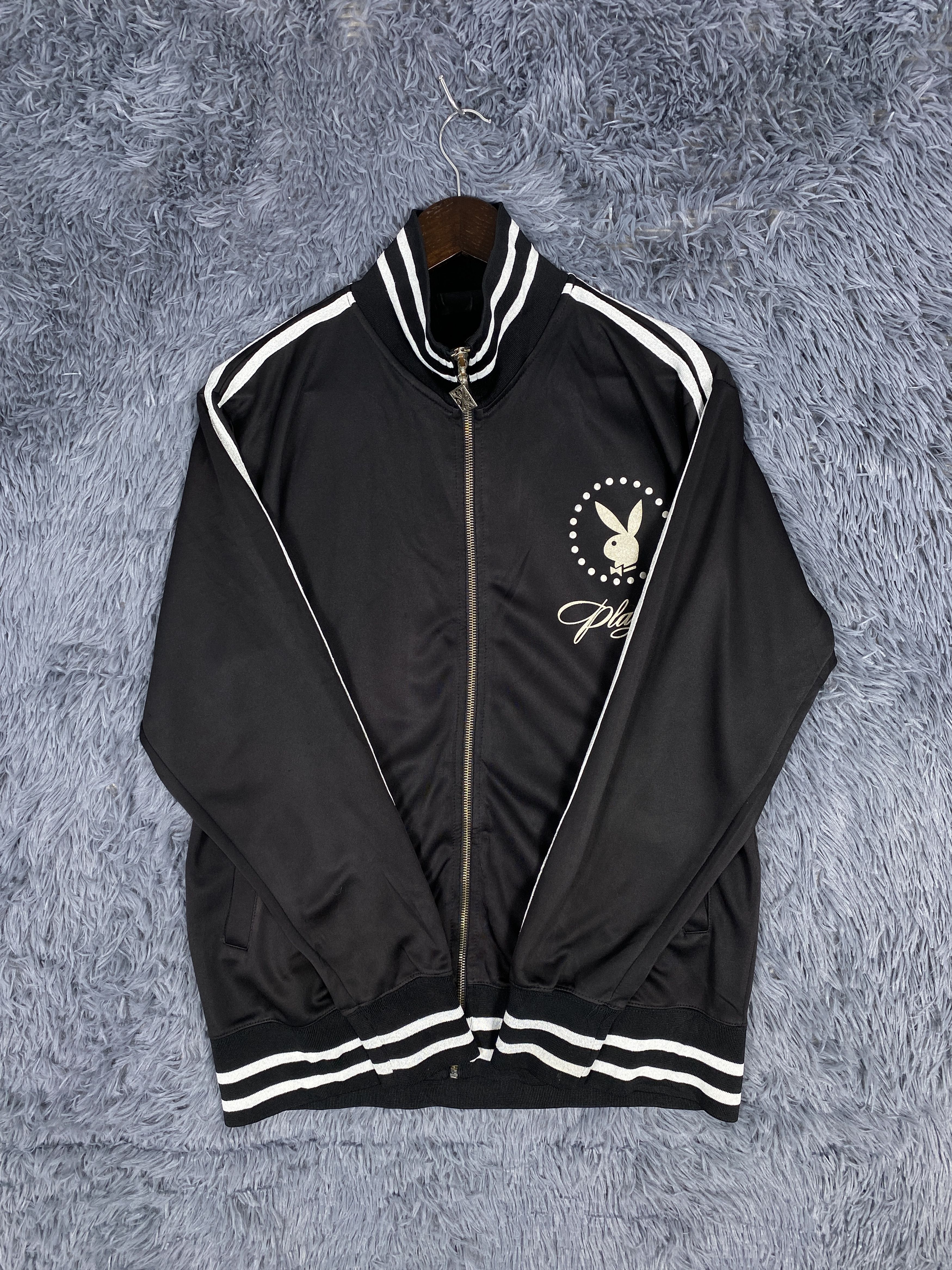 Playboy Vintage Playboy Athletic Zip-Up Track Sportwear Jacket Size US L / EU 52-54 / 3 - 5 Thumbnail