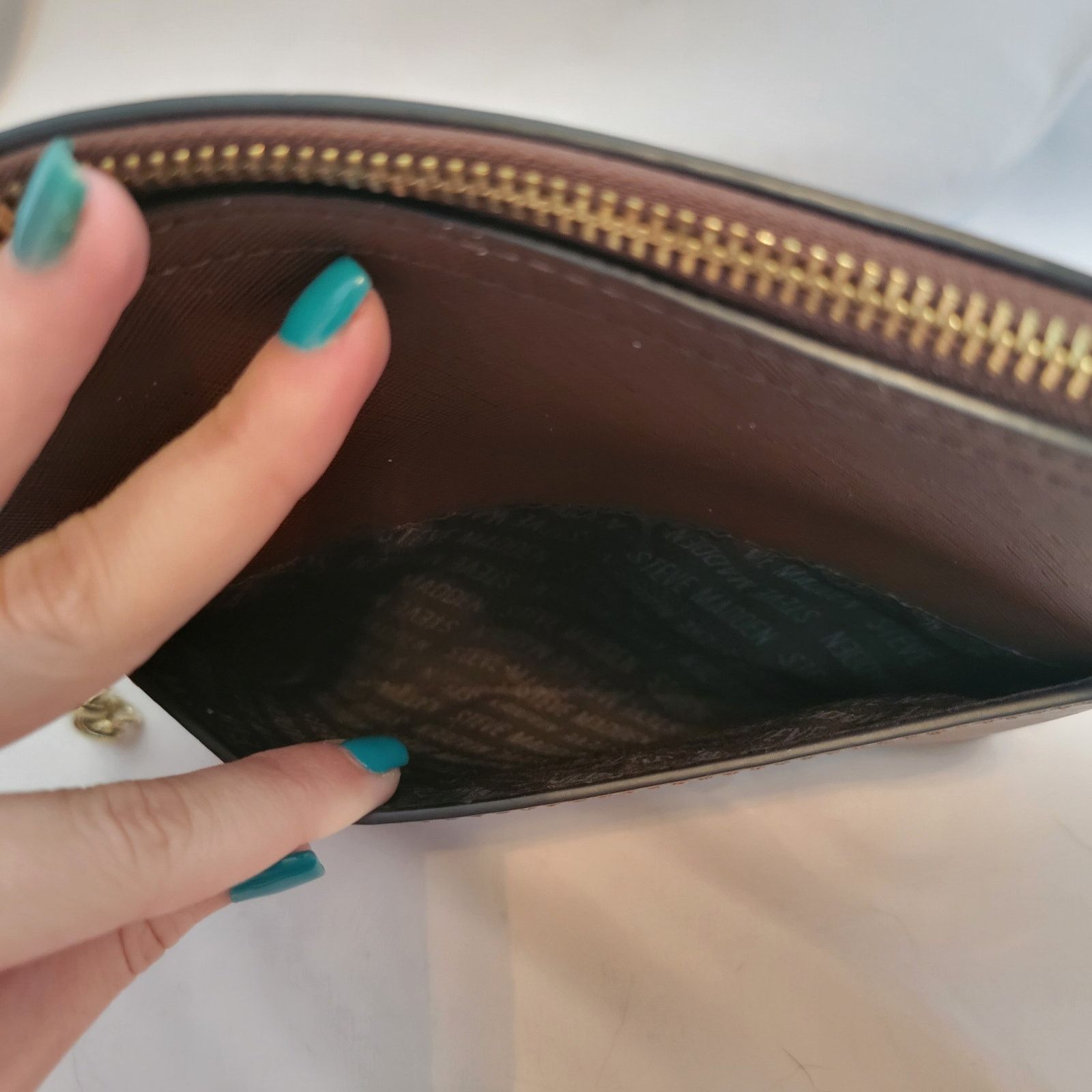 Steve Madden Steve Madden Brown Crossbody Purse Size ONE SIZE - 9 Thumbnail