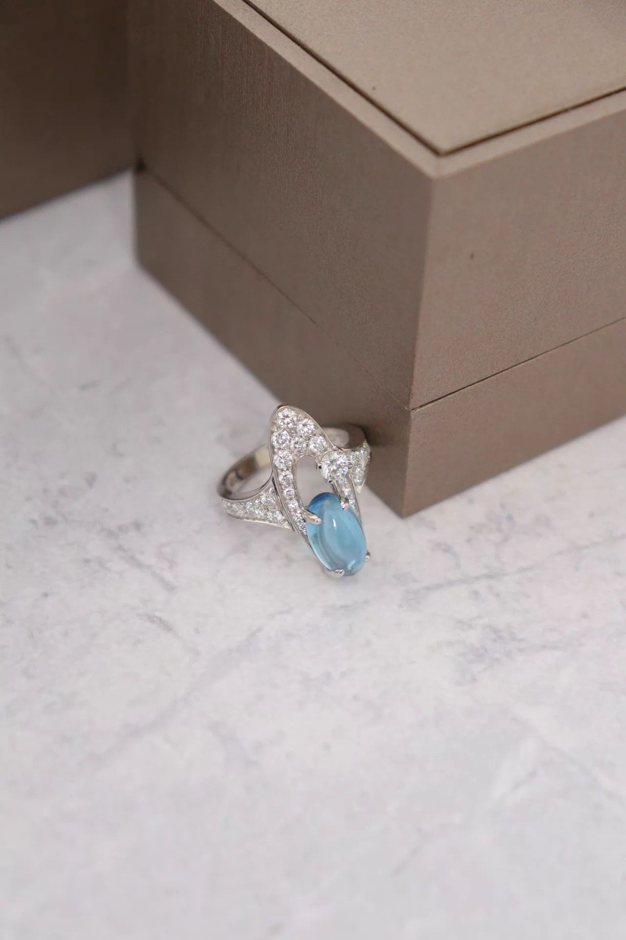 Bvlgari Bvlgari Color Gemstone Topaz Ring with Box Size ONE SIZE - 2 Thumbnail
