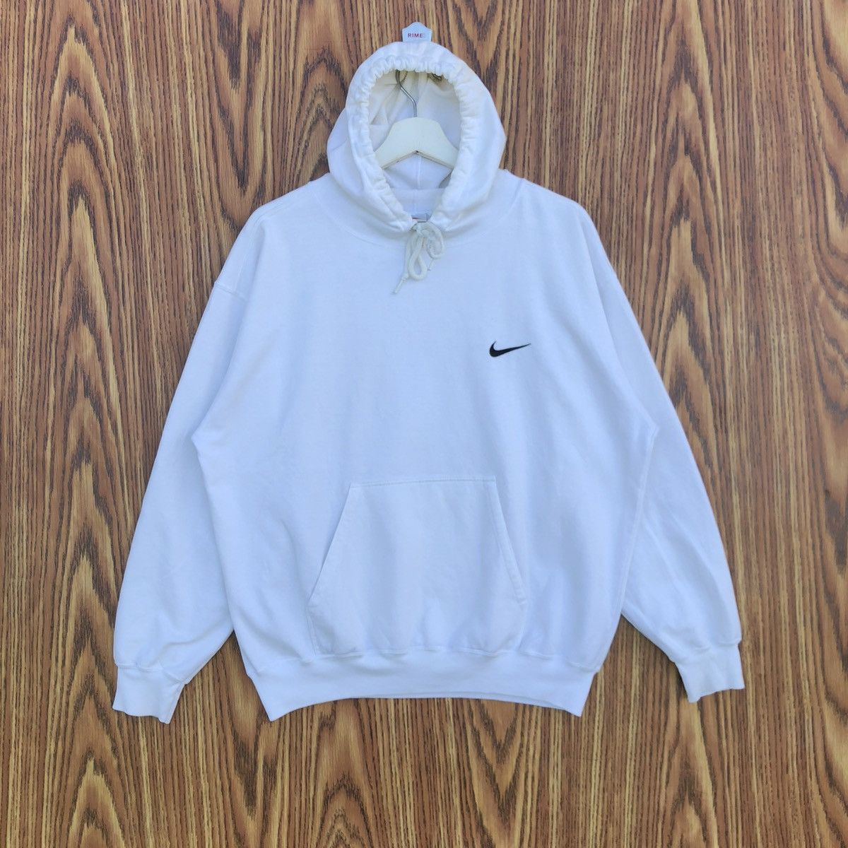 Nike Vintage Nike Swoosh Hoodie Sweatshirt Size US L / EU 52-54 / 3 - 1 Thumbnail
